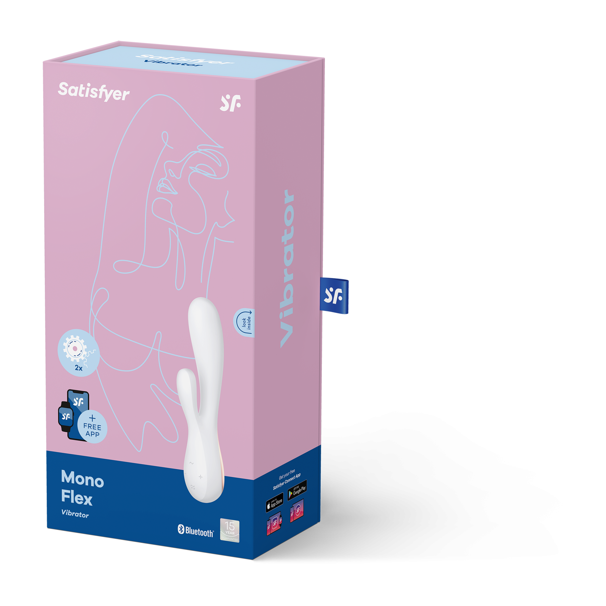 вибратор satisfyer mono flex white 002637sa в России