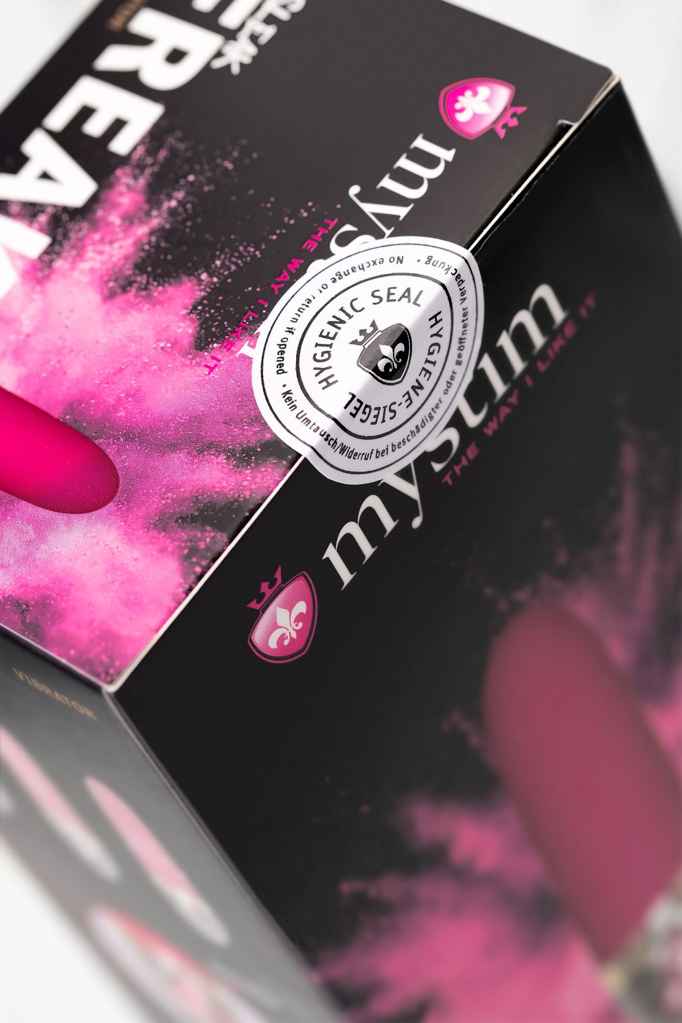 вибратор mystim sleak freak силикон, красный, 14,5 см в России