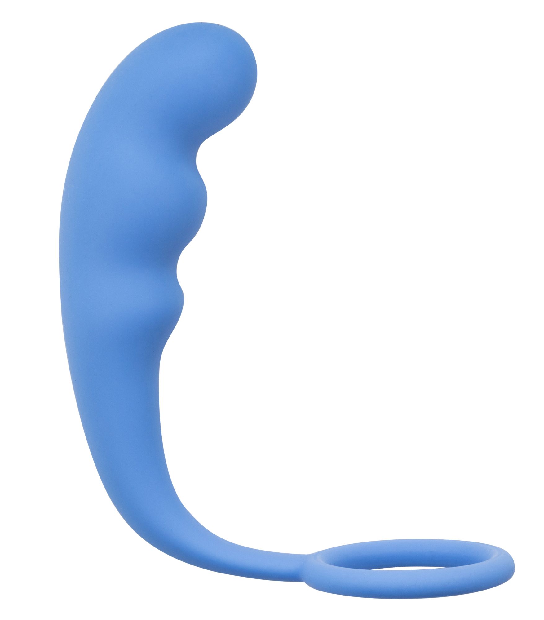 анальный стимулятор с эрекционным кольцом mountain range anal plug blue 4218-03lola в России