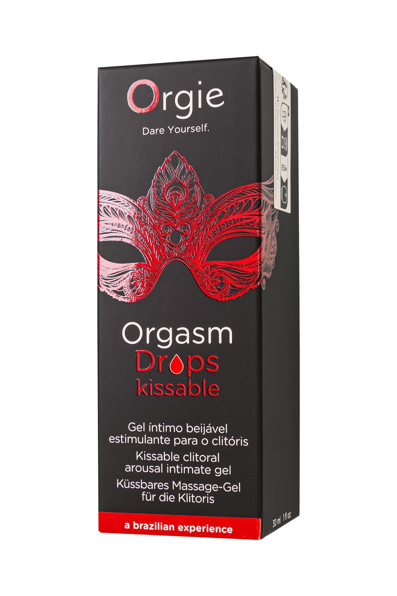 интимный гель для клитора orgie orgasm drops kissable, 30 мл в России