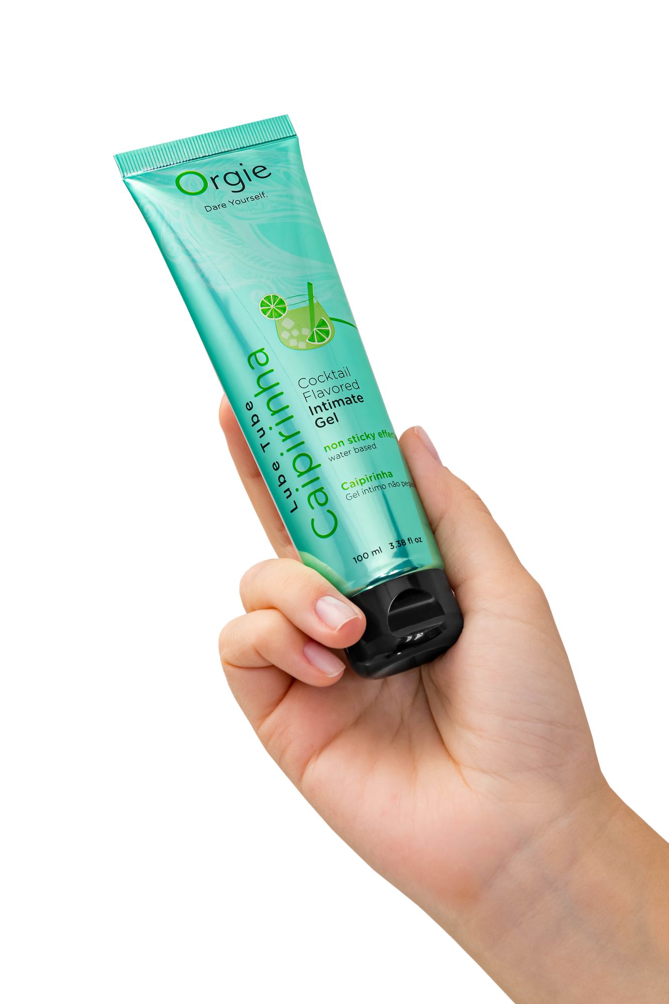 интимный гель orgie lube tube cocktail на водной основе, со вкусом кайпириньи, 100 мл в России
