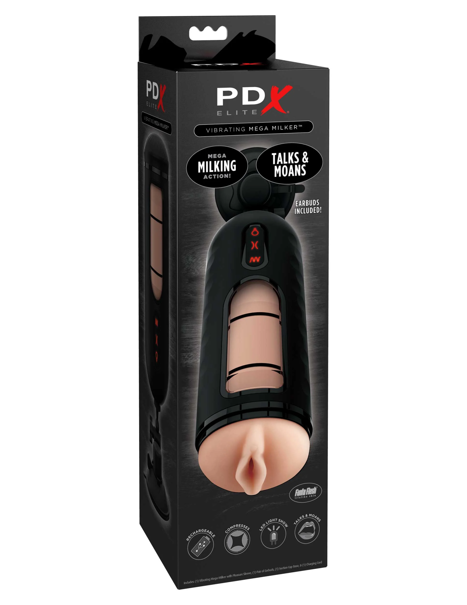 мастурбатор с вибрацией pdx elite vibrating mega milker pipedream rd525pd в России