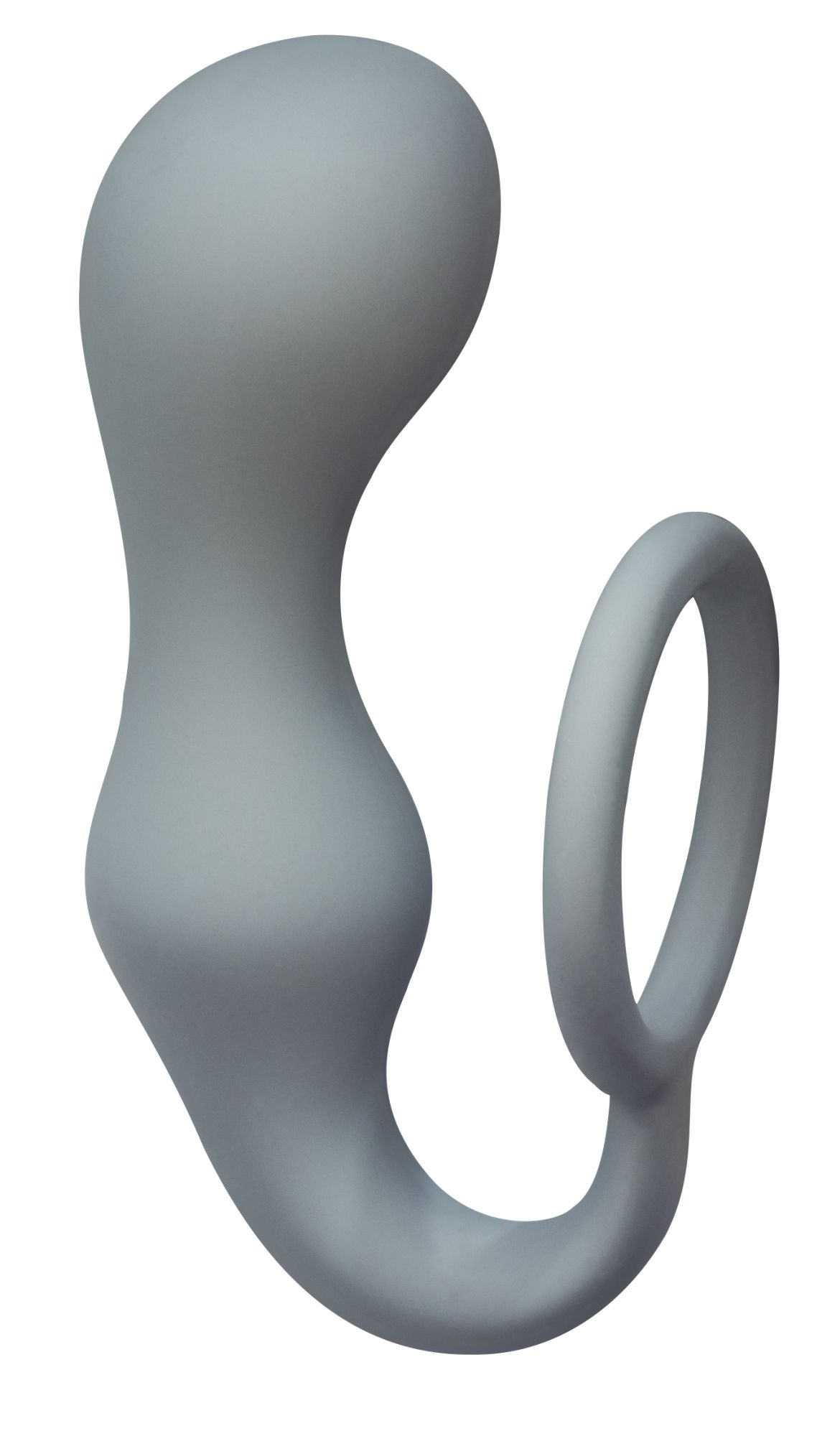 эрекционное кольцо с анальной пробкой double pleasure anal plug grey 4217-02lola в России