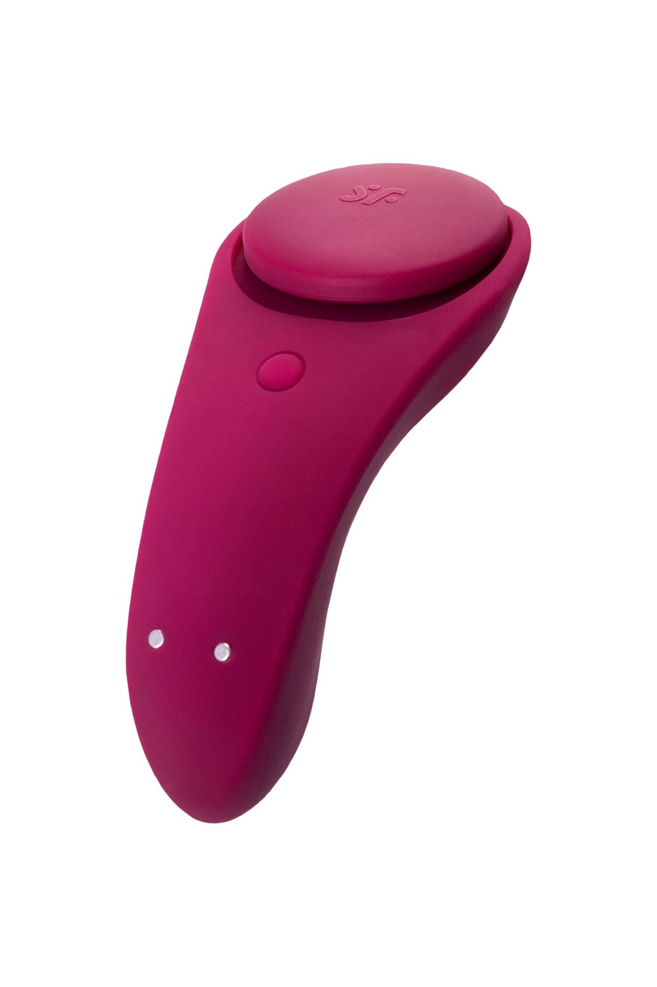 вибромассажер satisfyer sexy secret, силикон, красный, 8,5 см в России
