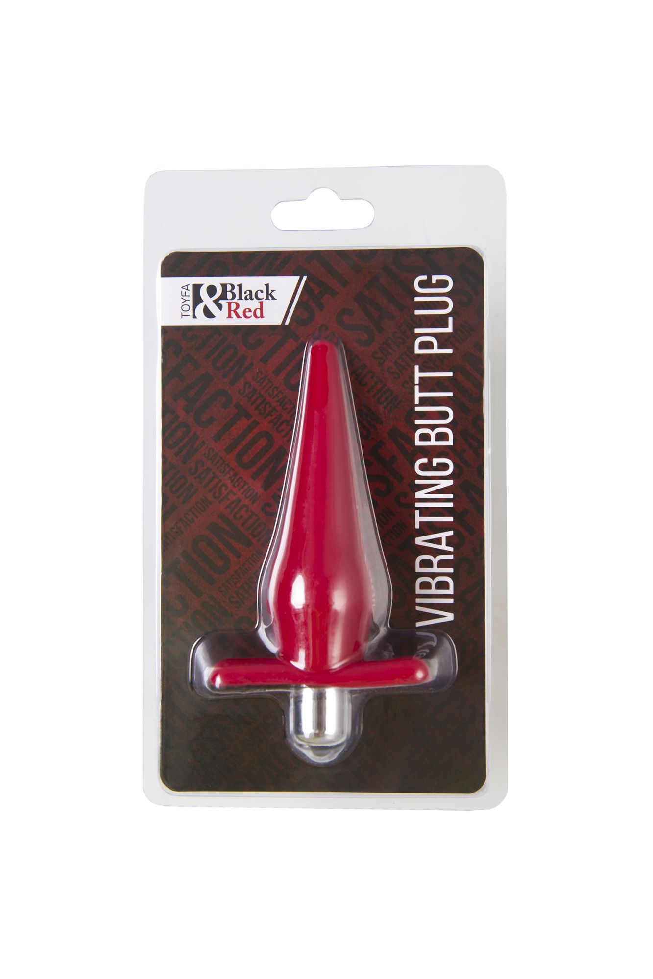 анальная втулка black&red by toyfa, tpe, красный, 12,7 см, ø 3 см в России