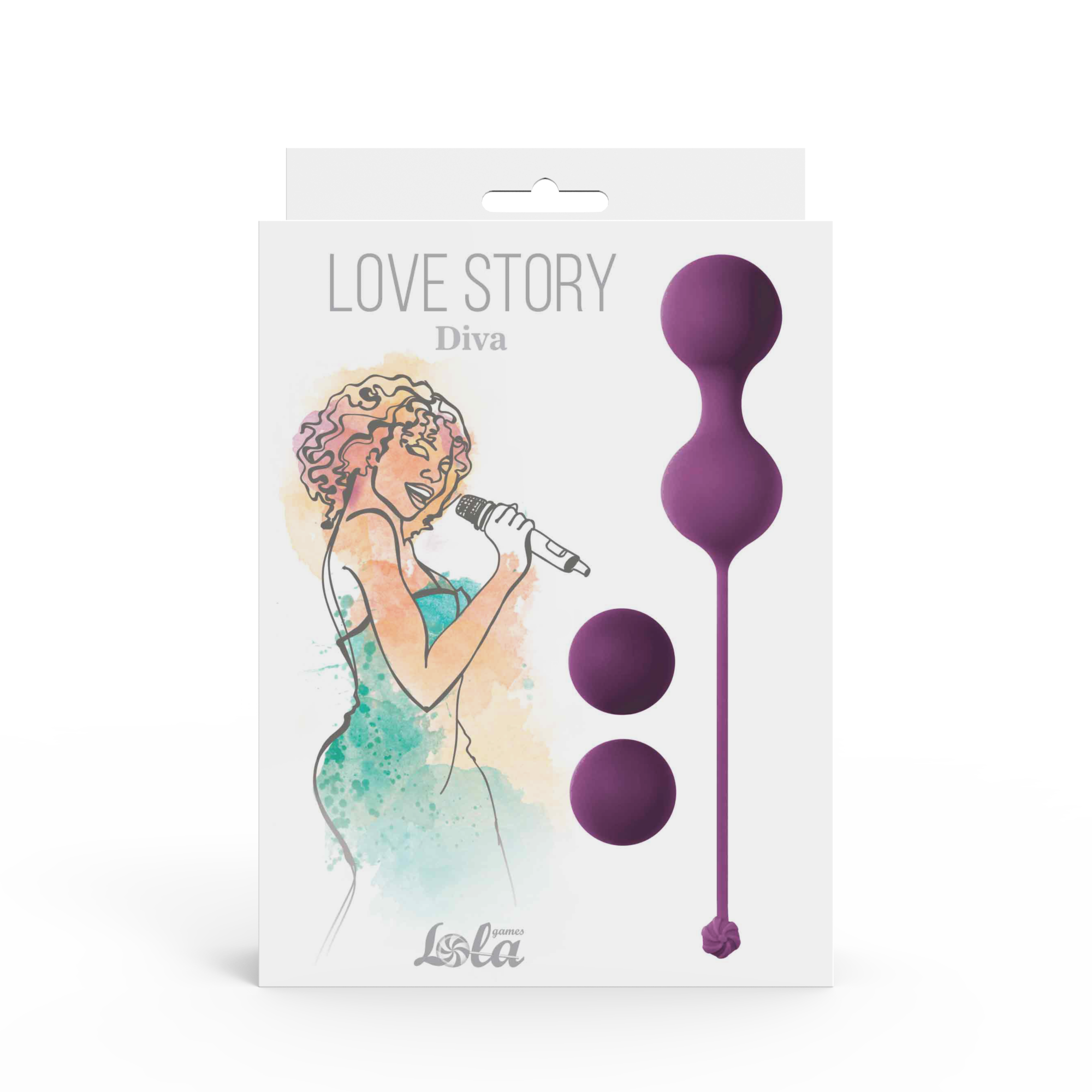 набор вагинальных шариков love story diva lavender sunset 3012-03lola в России