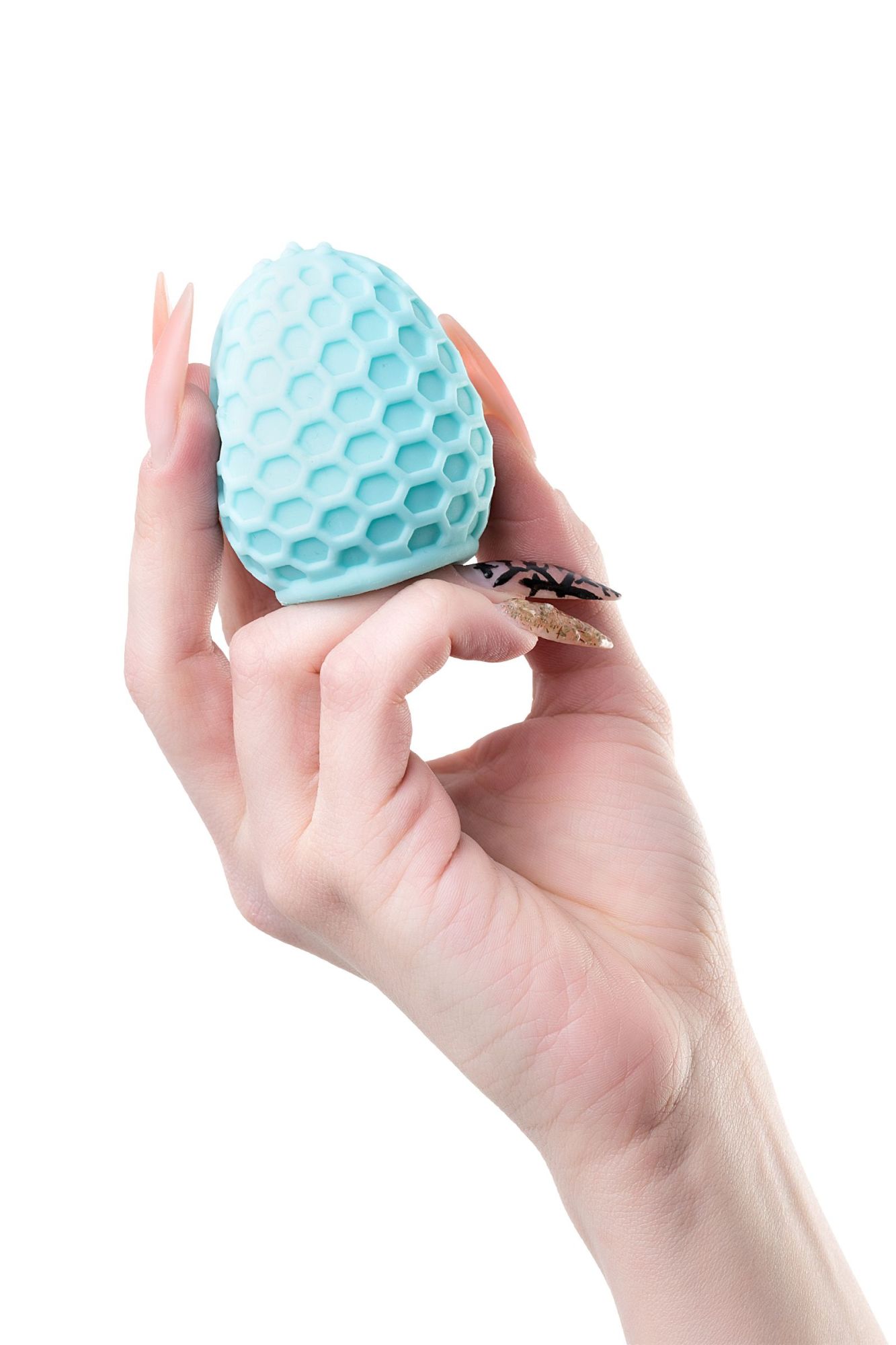 мастурбатор a-toys pufl, бирюзовый, тре, 6 см ø 2,7 см в России