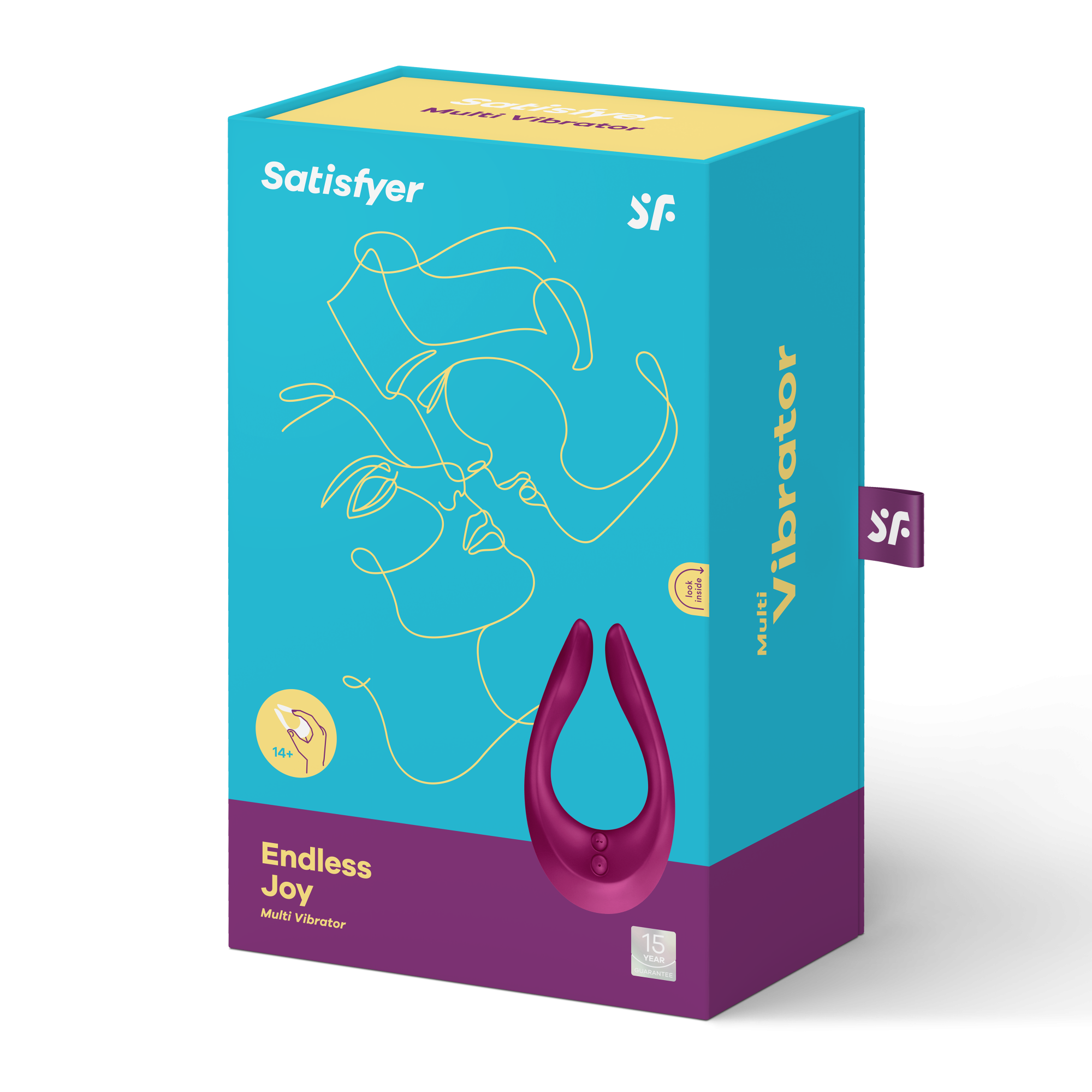 вибромассажер для пары satisfyer endless joy berry 001081sa в России