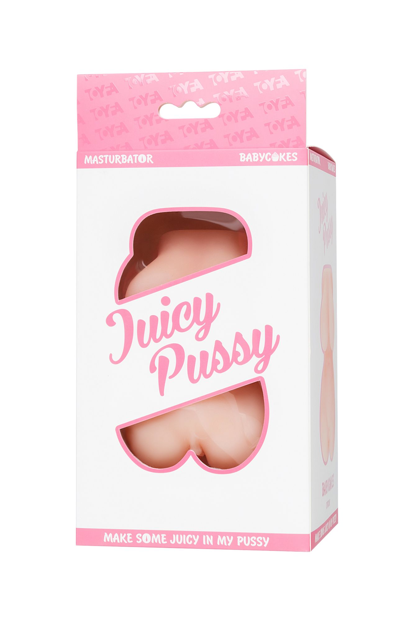 мастурбатор реалистичный toyfa juicy pussy babycakes, tpe, телесный, 14,5 см в России