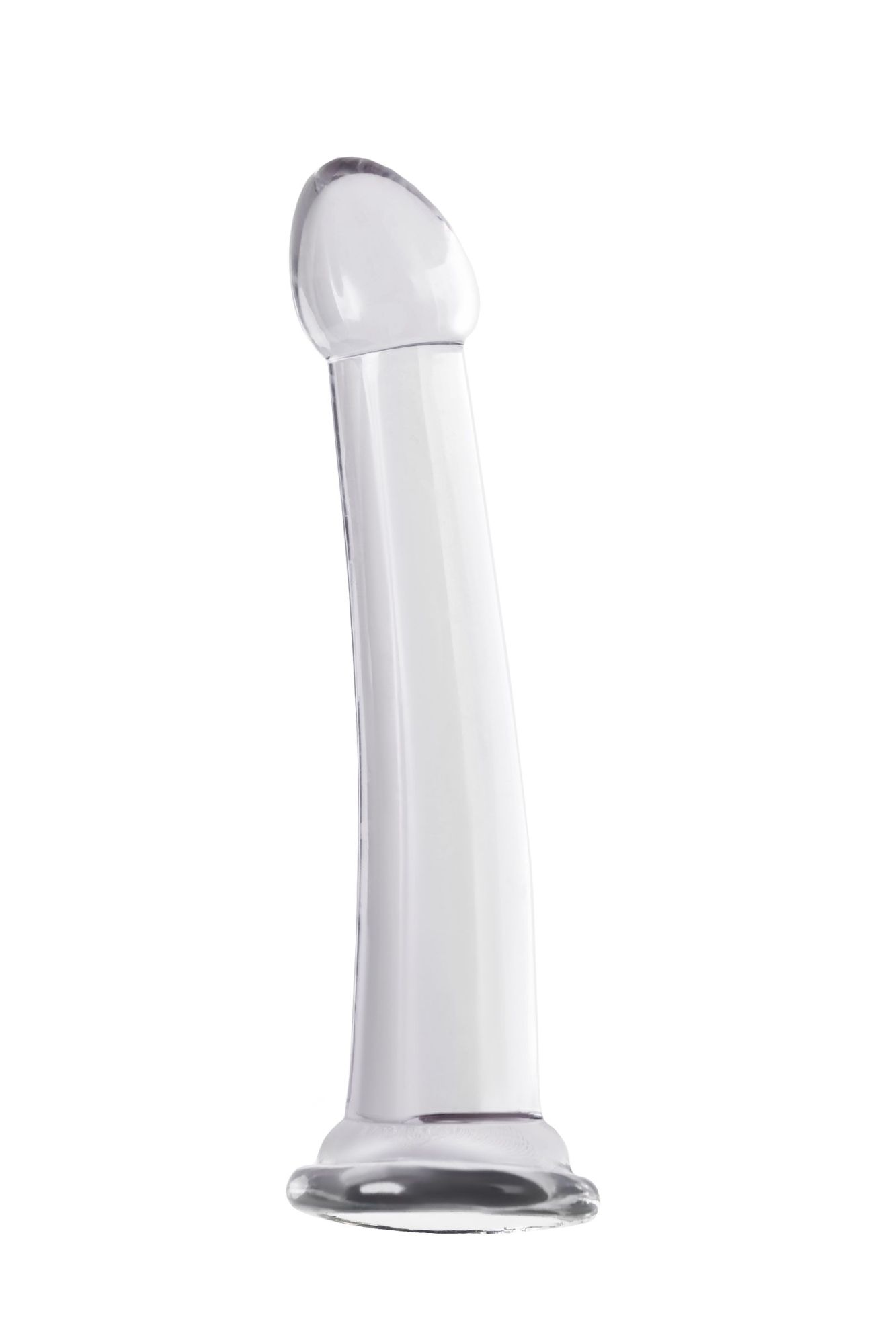 нереалистичный фаллоимитатор jelly dildo xl toyfa basic, tpe, прозрачный, 22 см в России