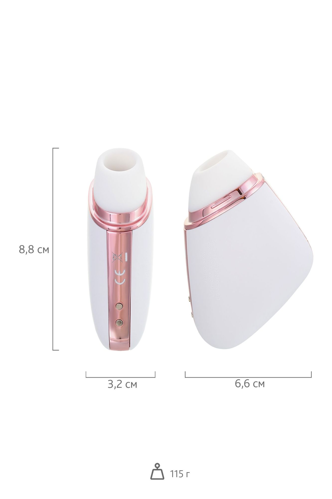 вакуум-волновой бесконтактный стимулятор клитора satisfyer love triangle, силикон, белый, 8,8 см. в России