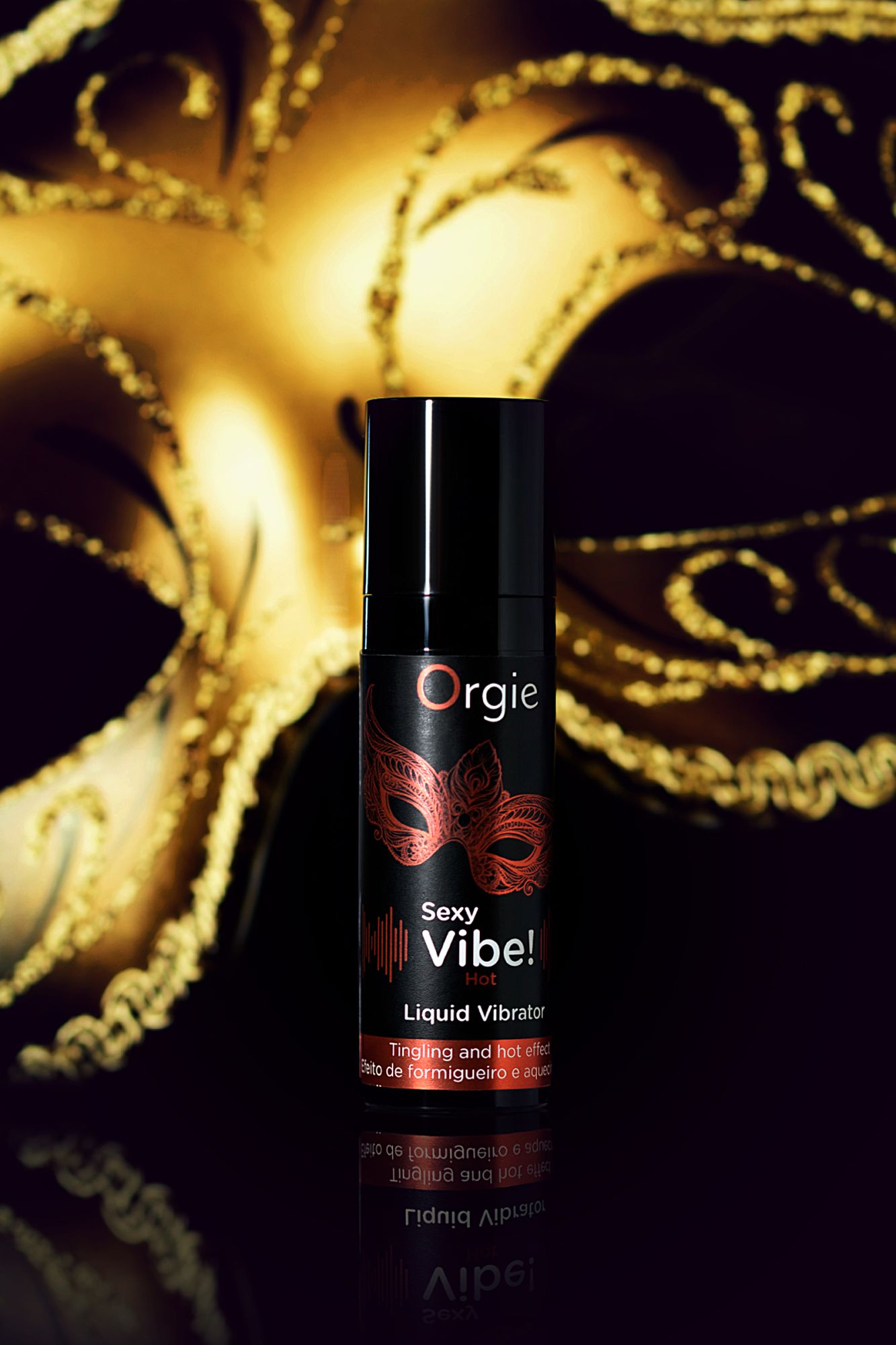 гель для массажа orgie sexy vibe hot с разогревающим и вибрирующим эффектом, 15 мл в России