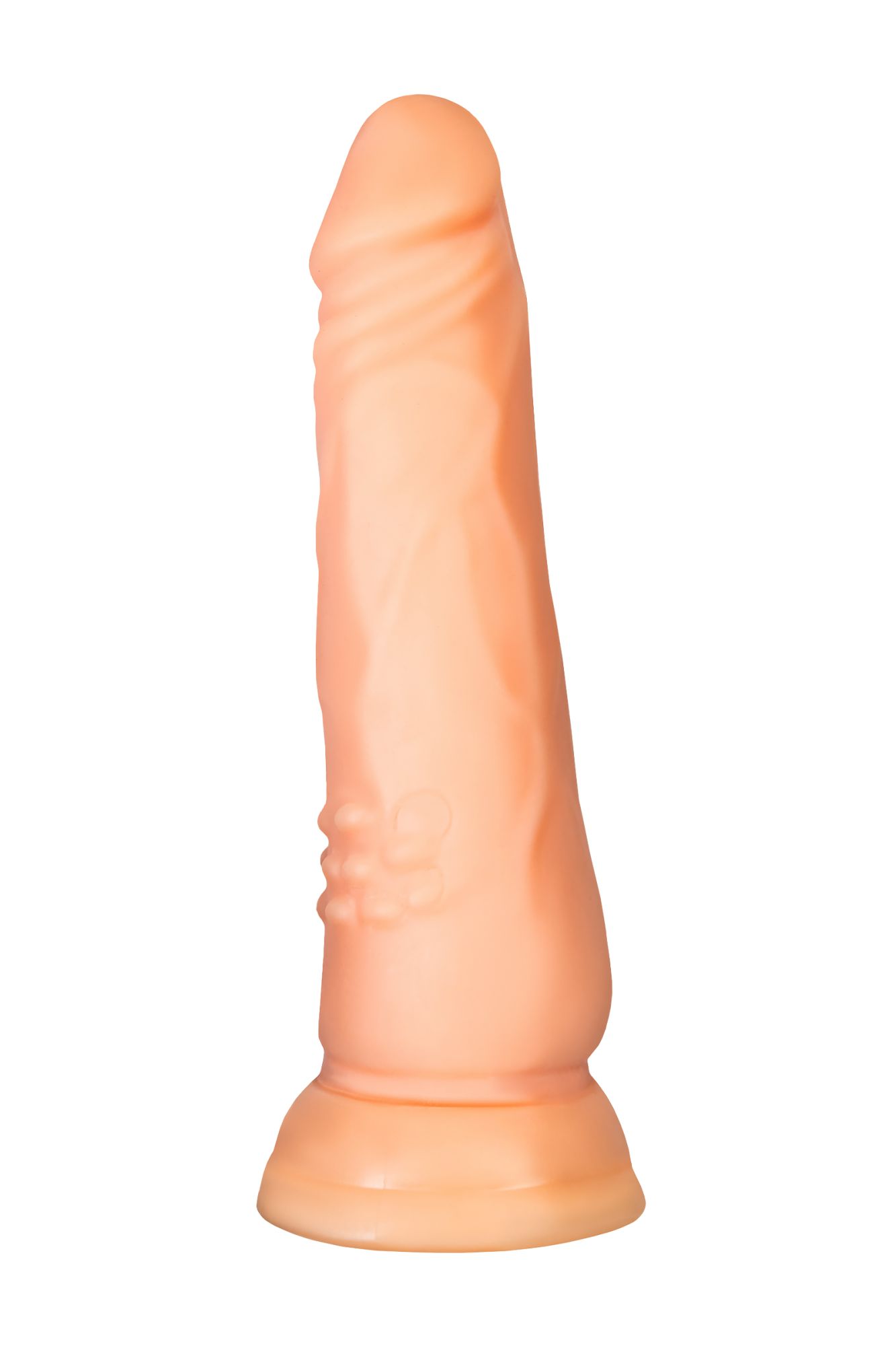 реалистичный фаллоимитатор a-toys by toyfa, tpe, телесный, 18 см в России