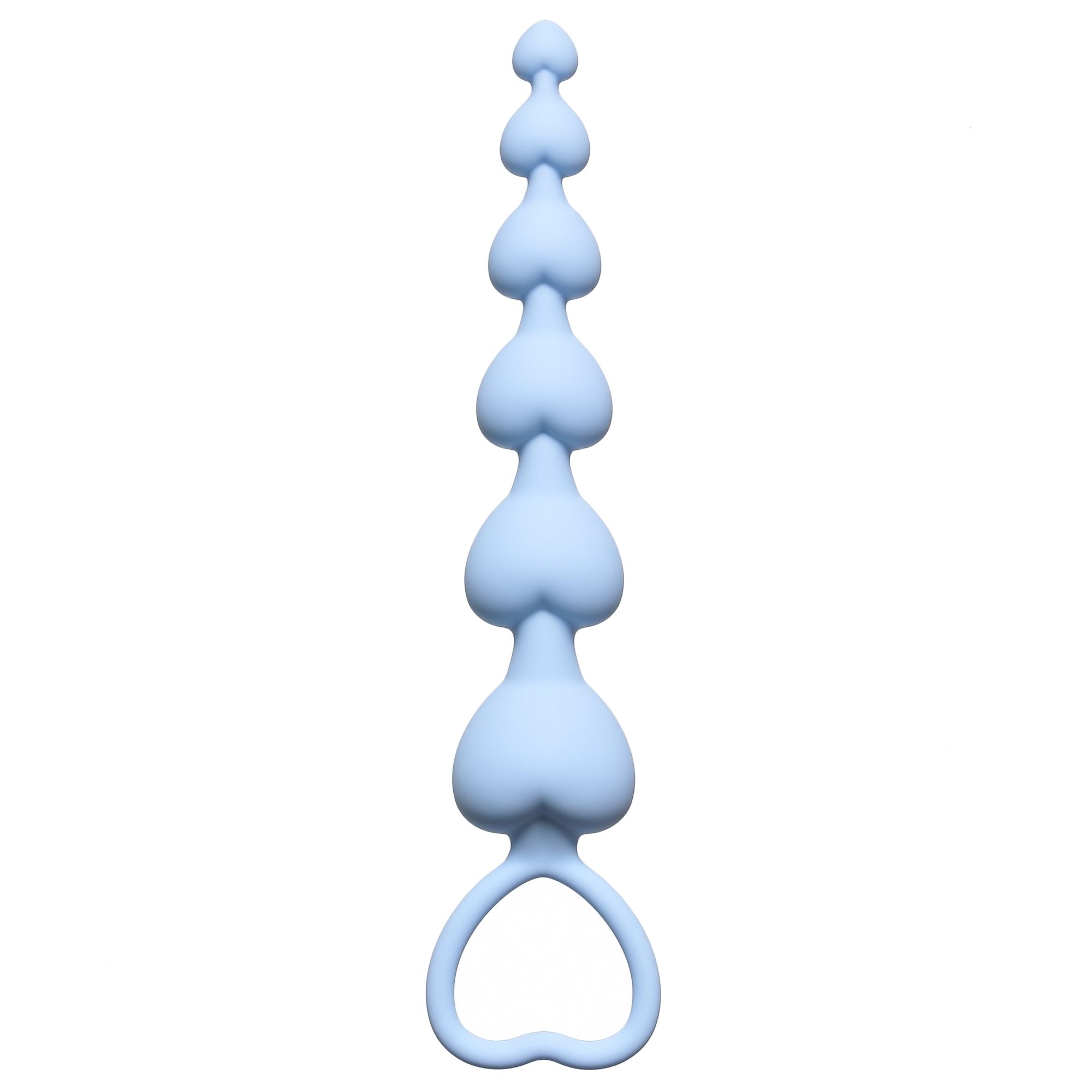 анальная цепочка heart's beads blue 4101-02lola в России