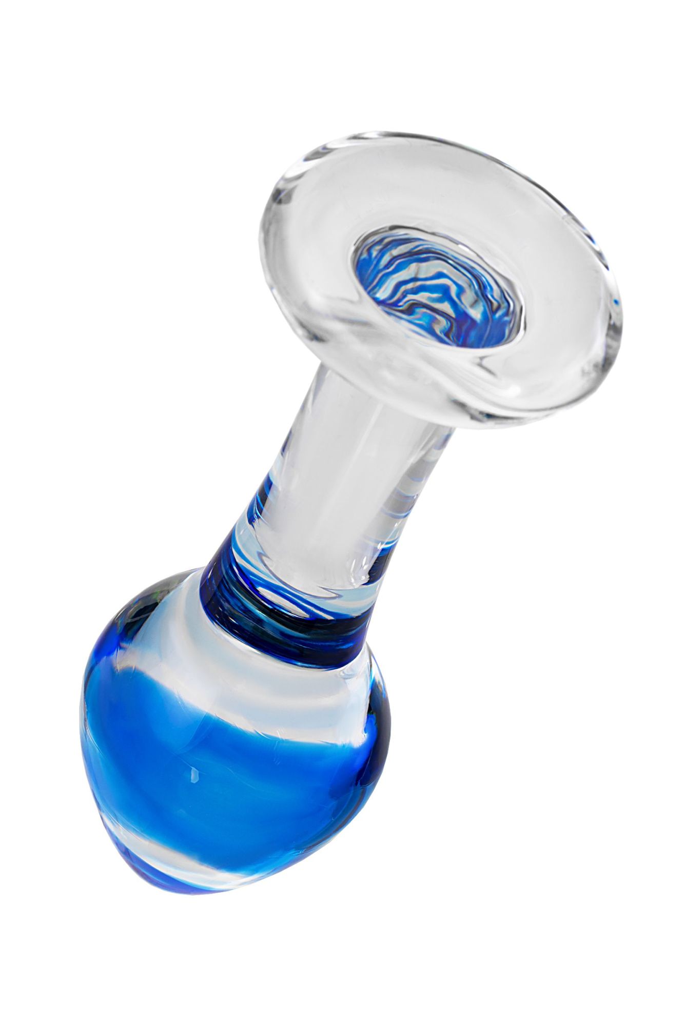 анальная втулка sexus glass, стекло, прозрачная, 11,5 см, ø 4 см в России