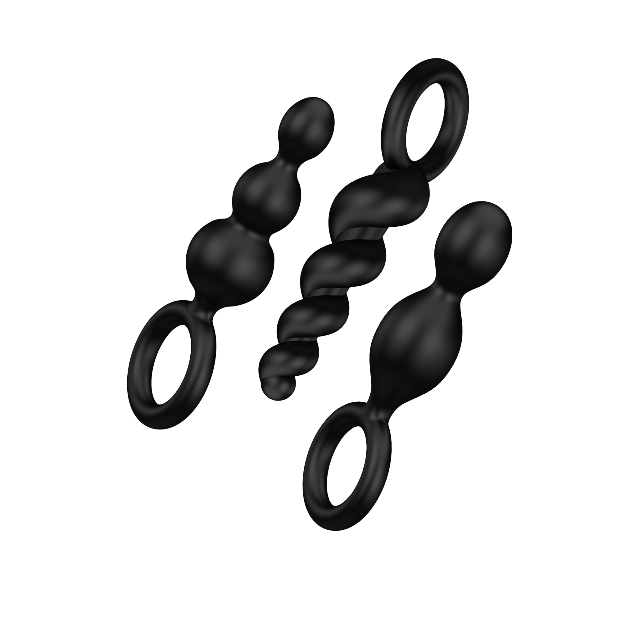 комплект анальных стимуляторов satisfyer black 000756sa в России