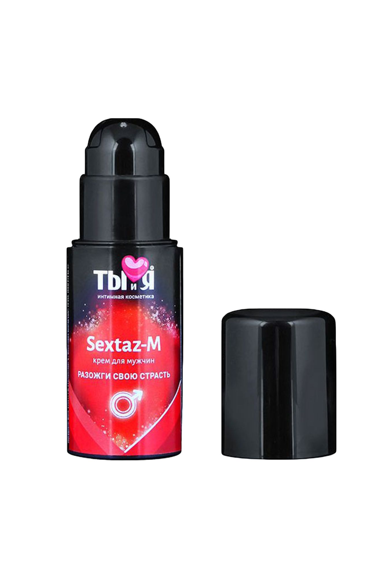 крем возбуждающий ты и я "sextaz-m" для мужчин, 20 г в России