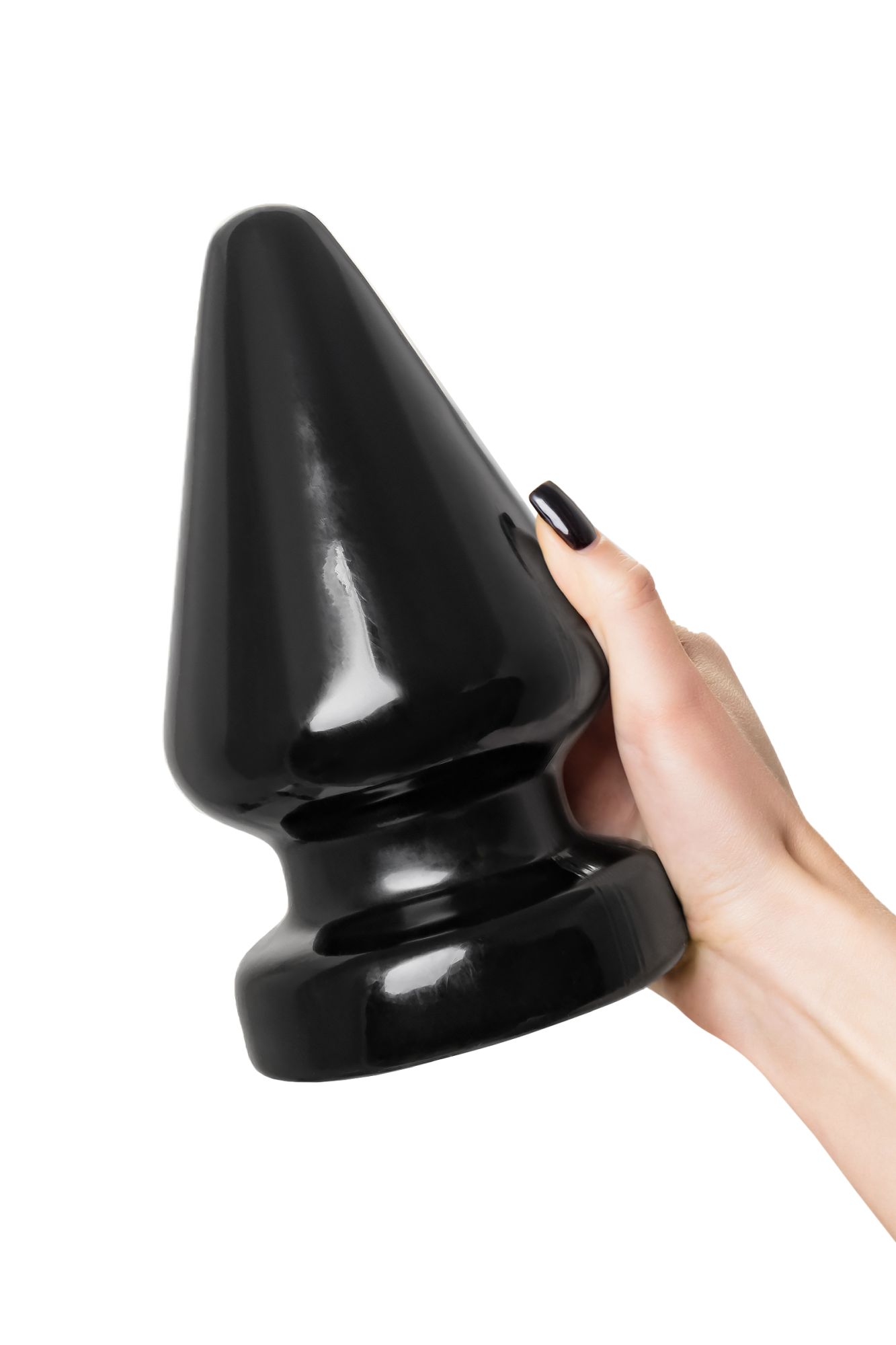 анальная втулка toyfa popo pleasure draco β, pvc, черная, 21 см, ø 11,5 см в России