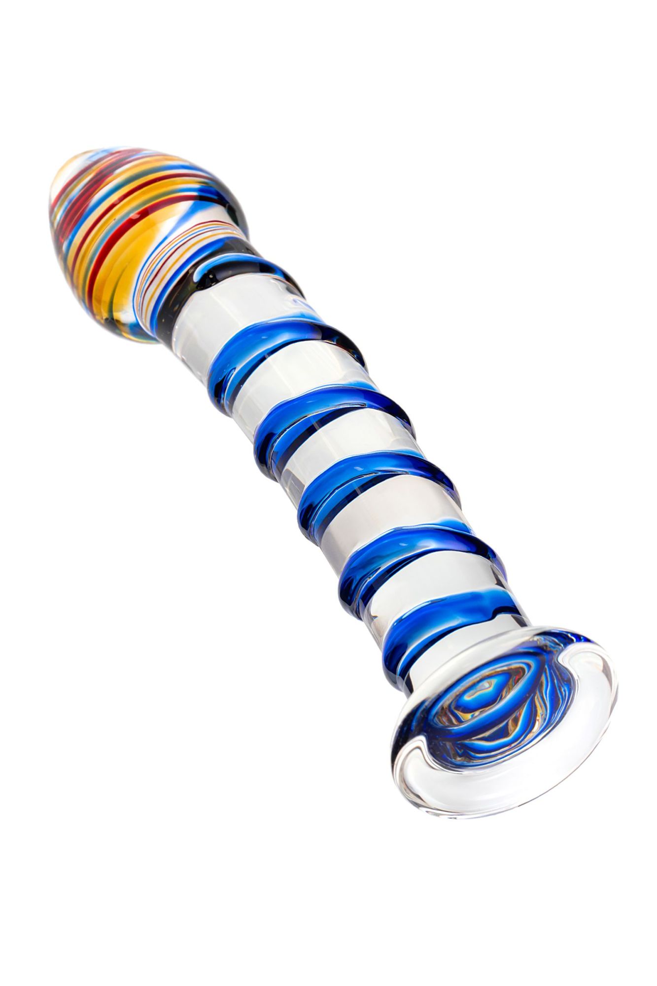 нереалистичный фаллоимитатор sexus glass, стекло, 18 см в России
