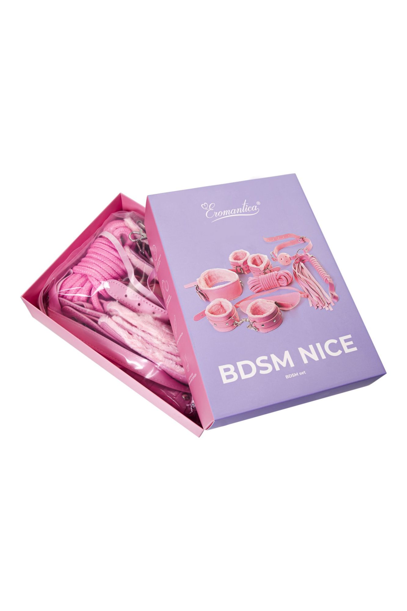 набор для ролевых игр eromantica bdsm nice, розовый в России