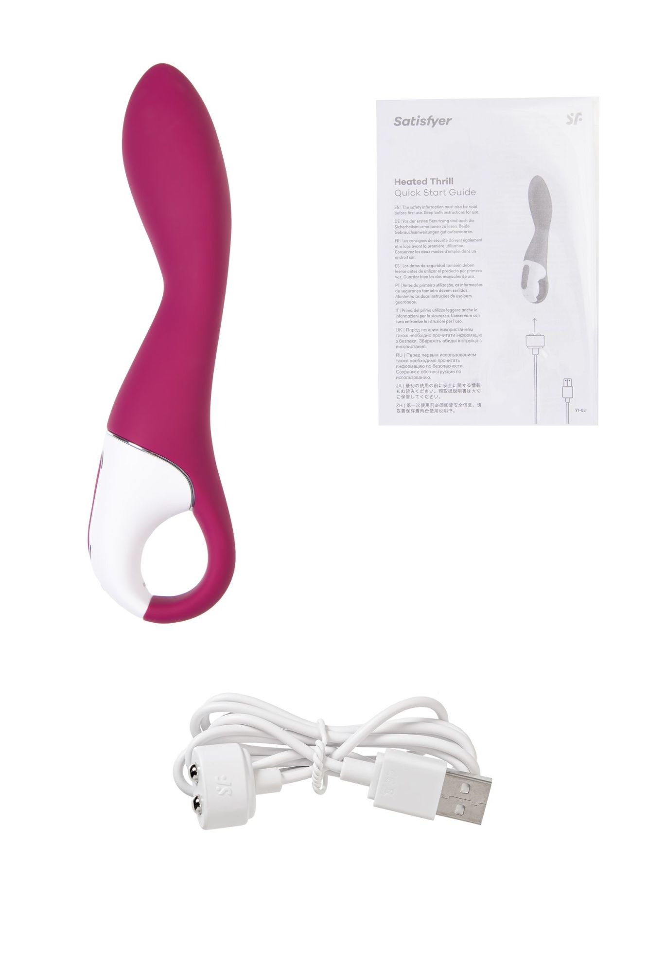 вибростимулятор satisfyer heated thrill, красный в России