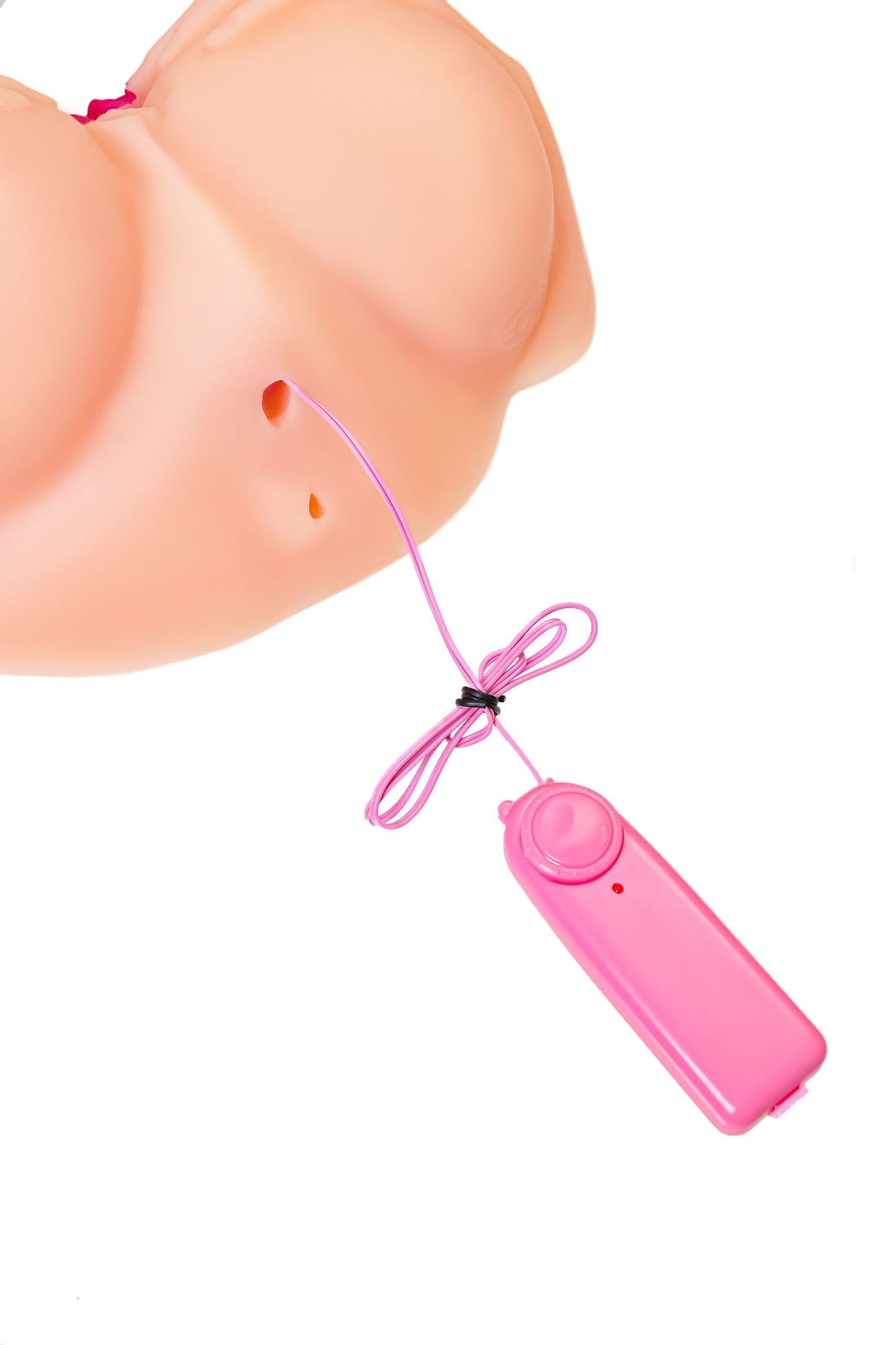 мастурбатор реалистичный toyfa juicy pussy nicole с вибрацией, вагина и анус, tpr, телесный, 19 см в России