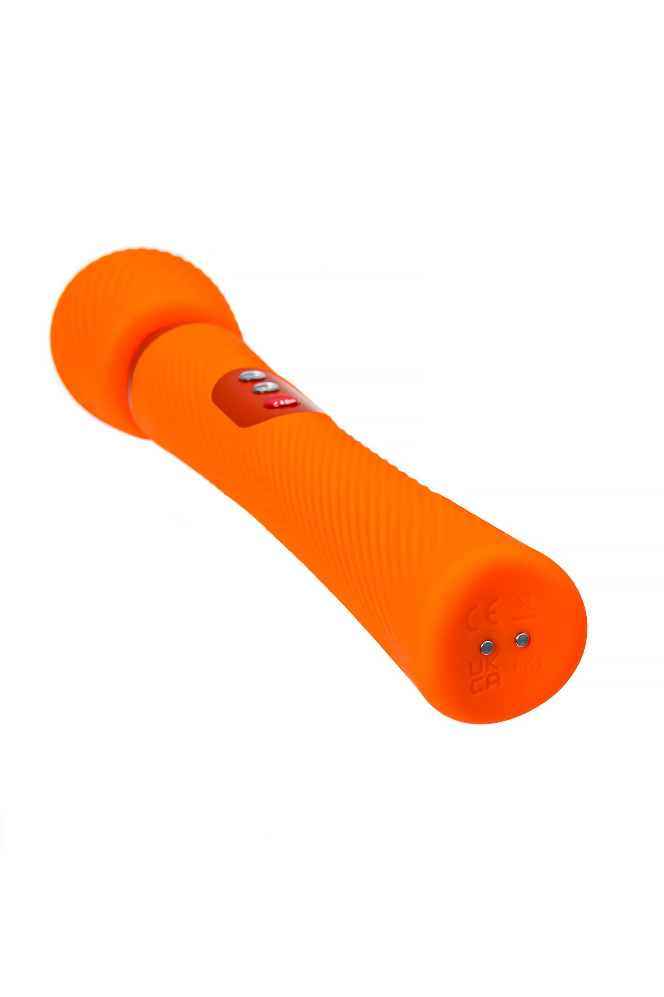 вибромассажер fun factory vim vibrating wand, силикон, оранжевый, 31,3 см в России