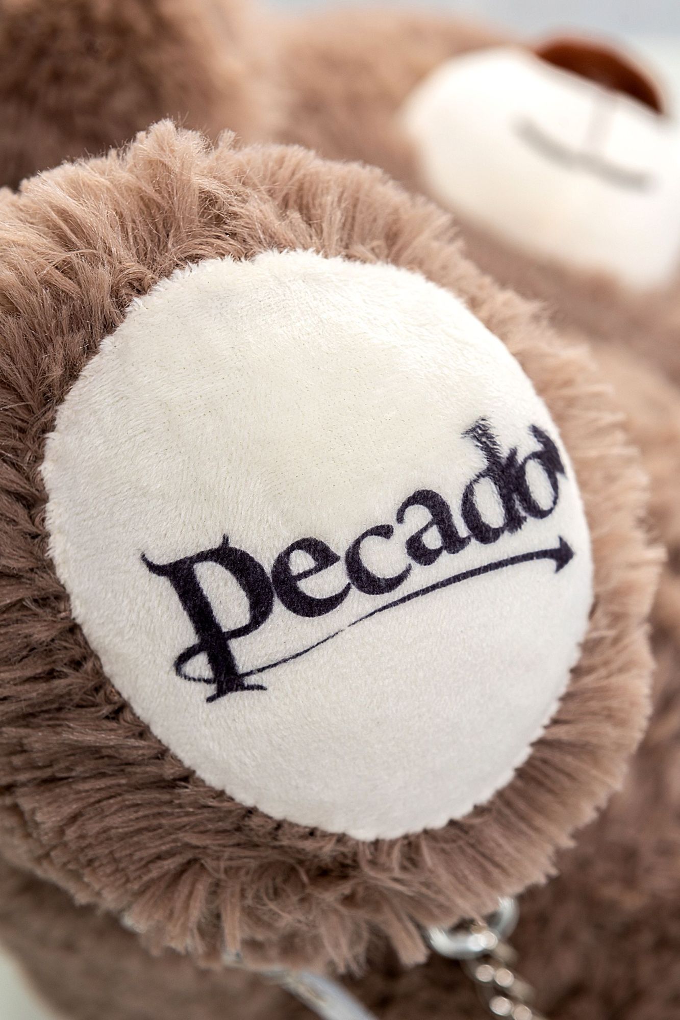 бондажный набор pecado bdsm, «медведь бурый», оковы, наручники, натуральная кожа, белый в России