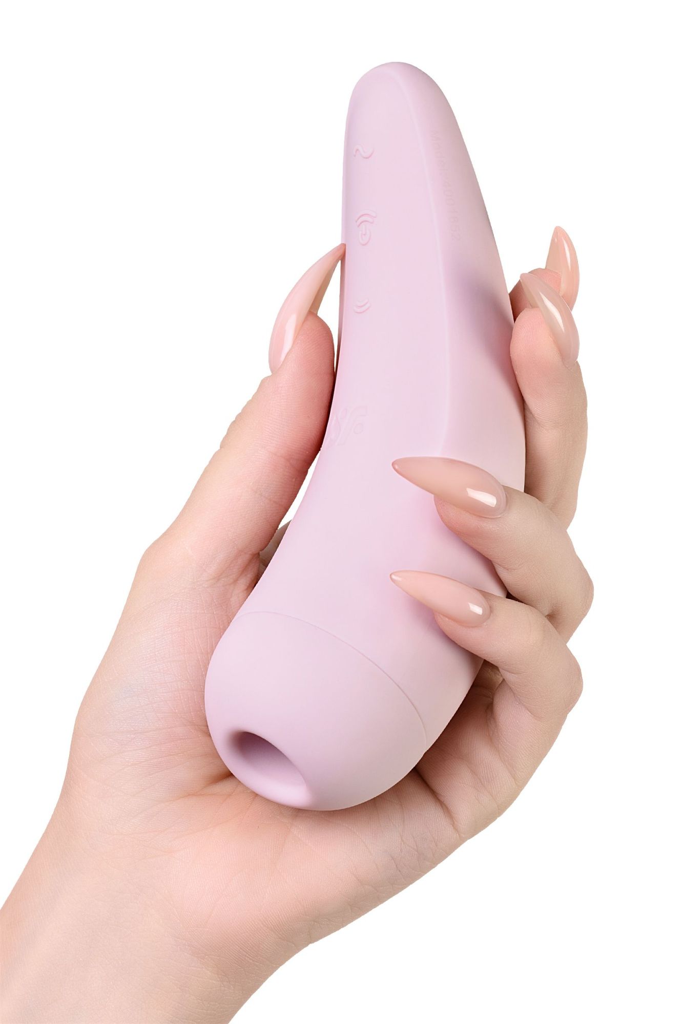 вакуум-волновой бесконтактный стимулятор клитора satisfyer curvy 2+, силикон, розовый, 13,41 см. в России