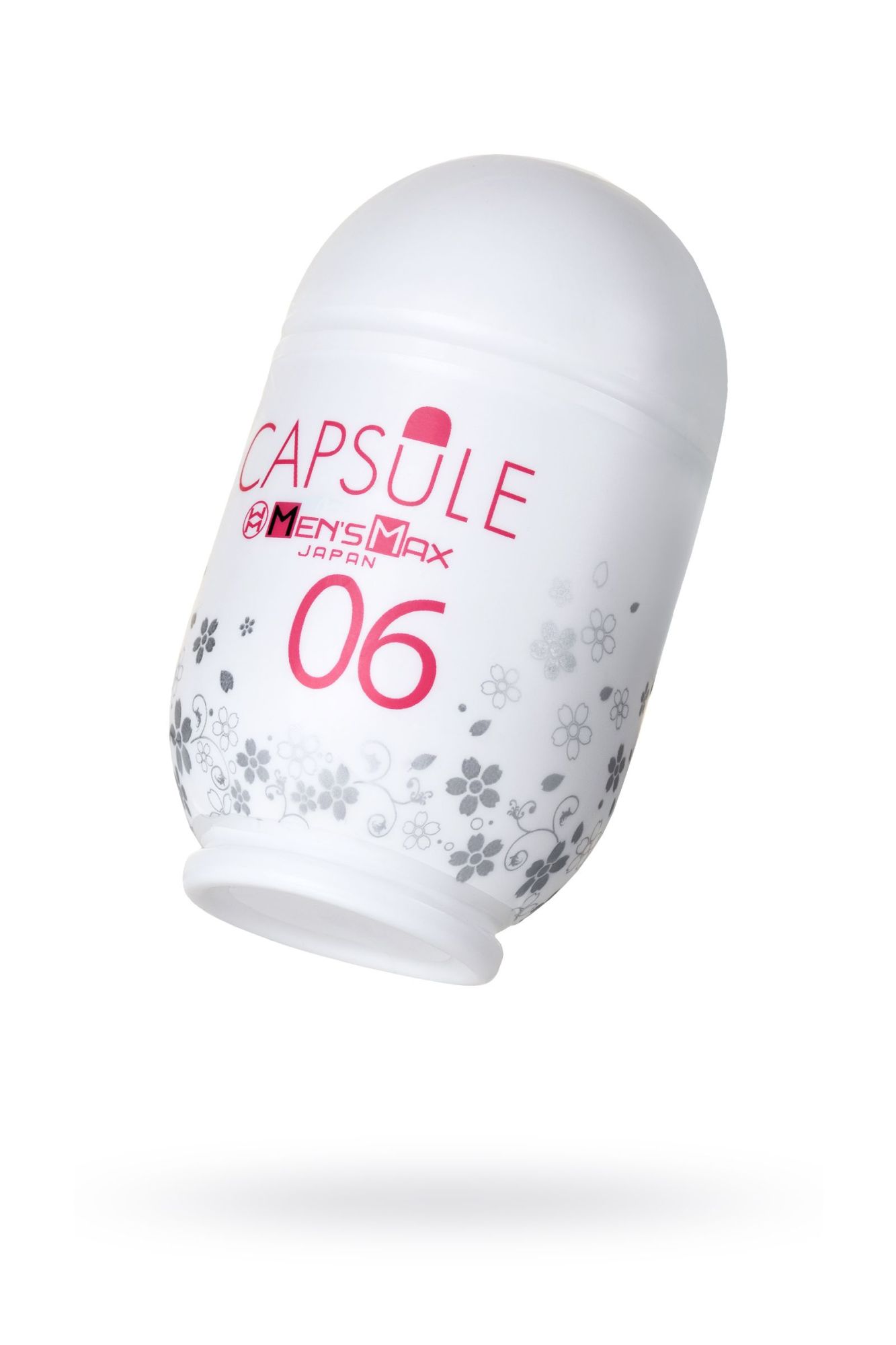 мастурбатор нереалистичный mensmax capsule 06 sakura, tpe, белый, 8 см в России