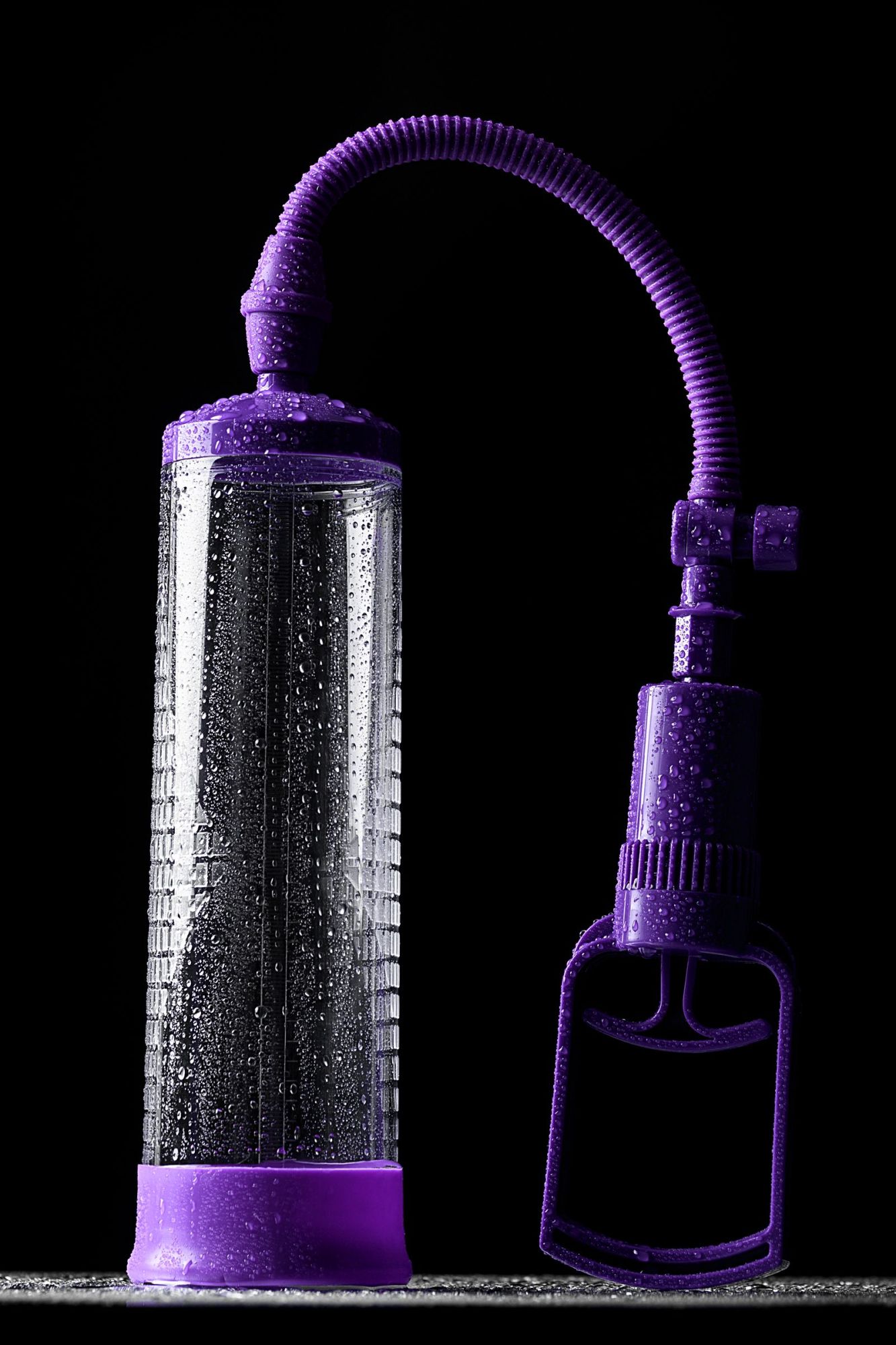 помпа для пениса sexus men erection, вакуумная, механическая, abs пластик, прозрачная, 23 см в России