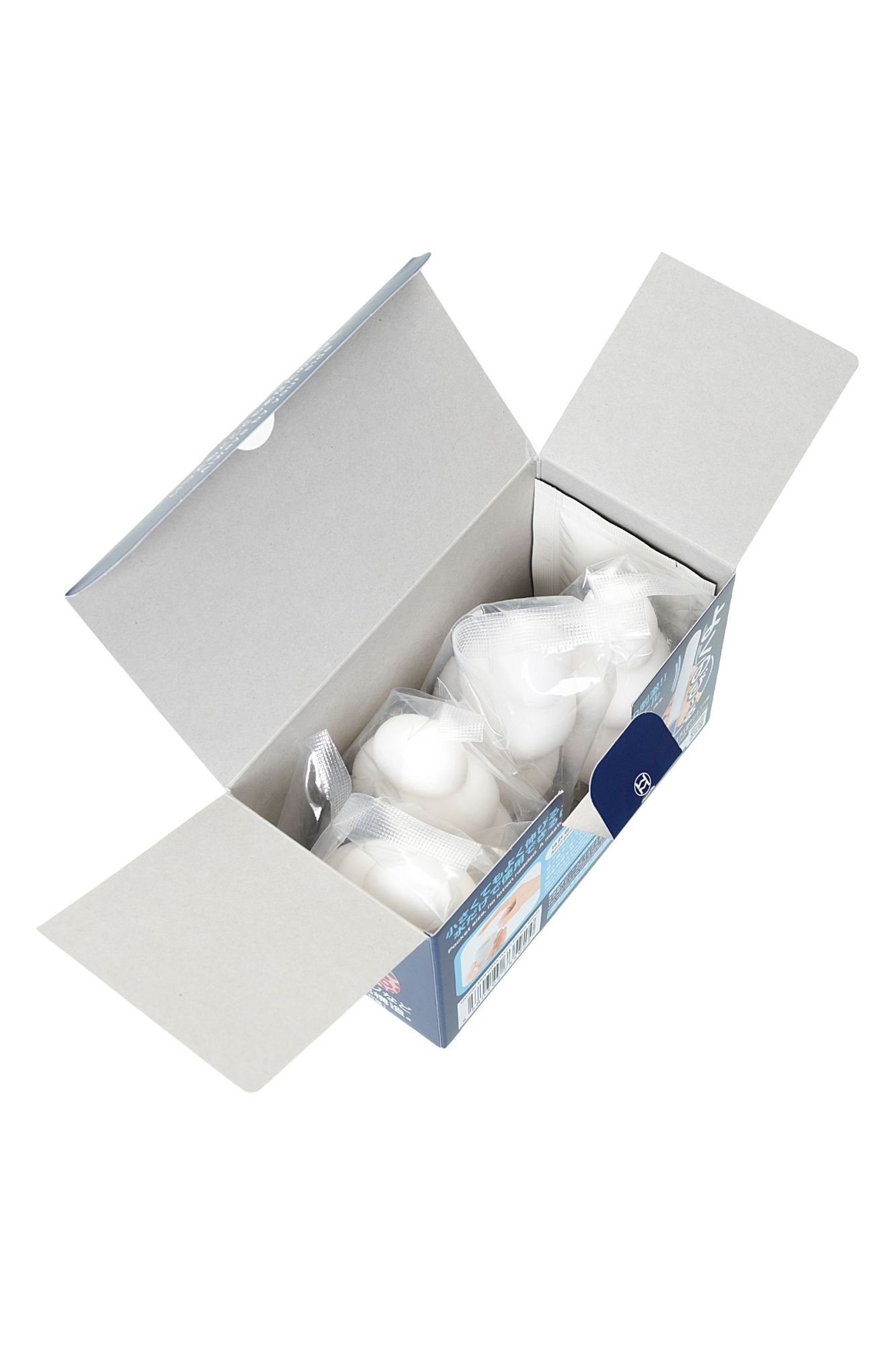 мастурбатор нереалистичный mensmax pucchi set box marine, tpe, белый, 6,5 см в России