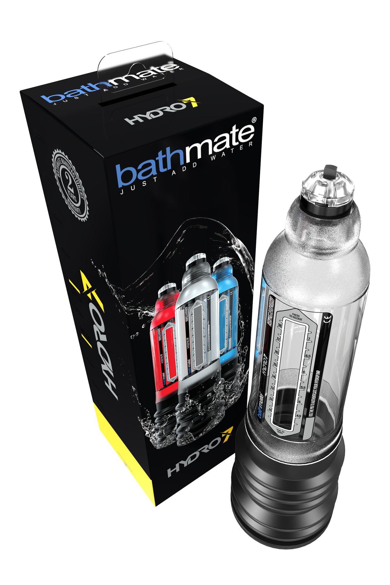 гидропомпа bathmate hydro7, abs пластик, прозрачная (аналог hercules) в России