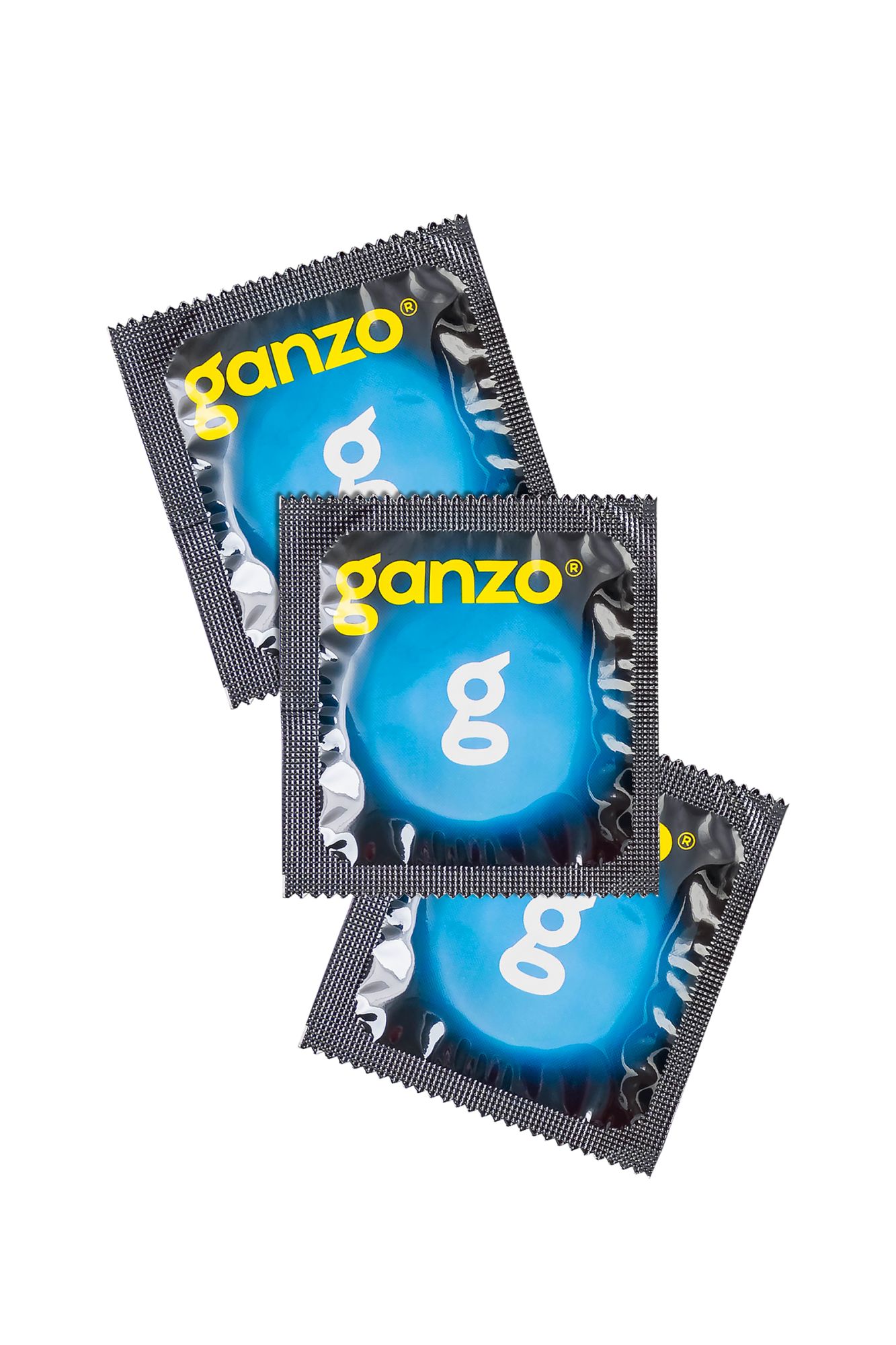 презервативы  ganzo xxl увеличенные, латекс, 19 см, 5,5 см, 3 шт. в России