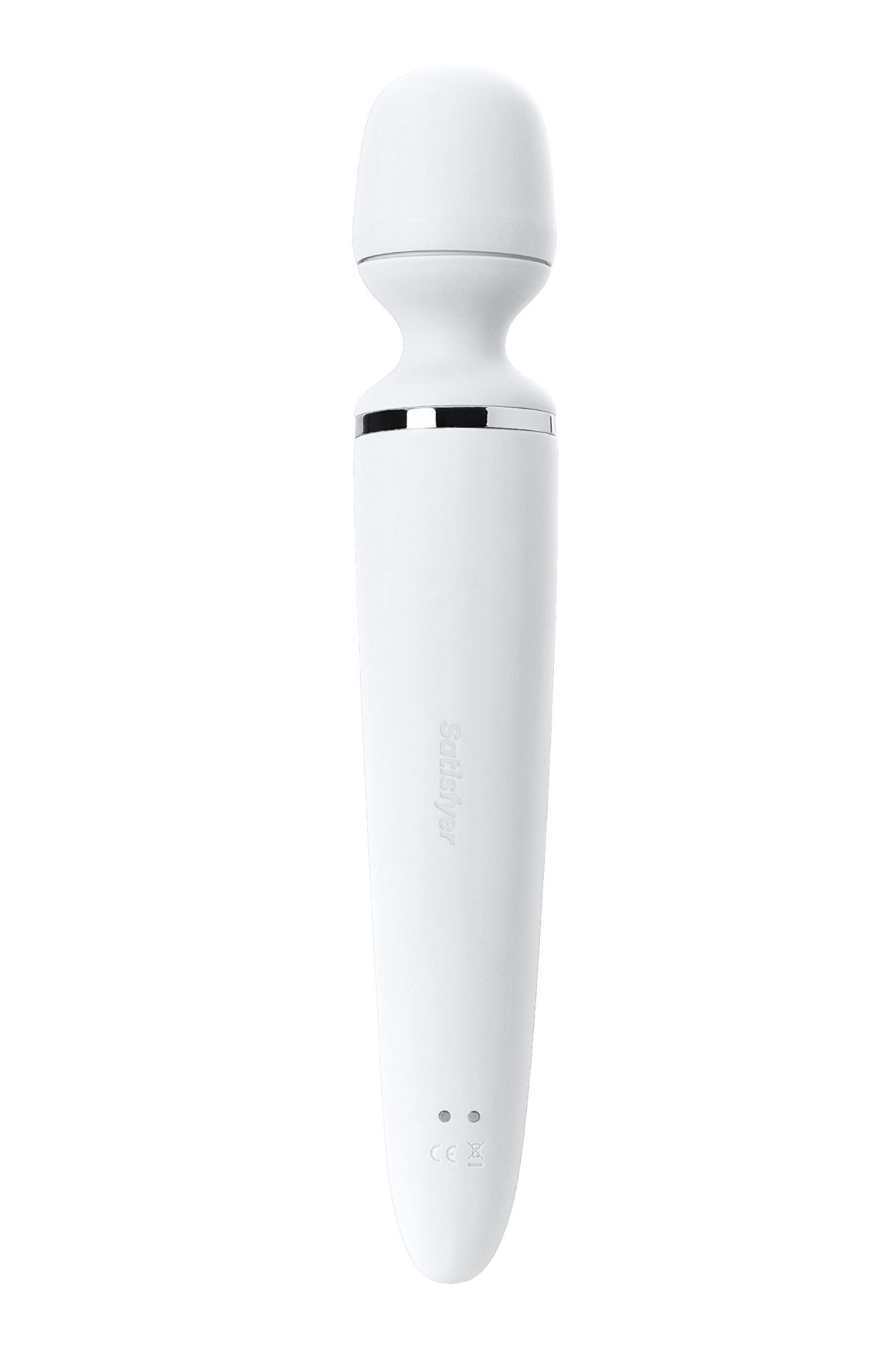 нереалистичный вибратор satisfyer woman wand, abs пластик, белый, 34 см. в России