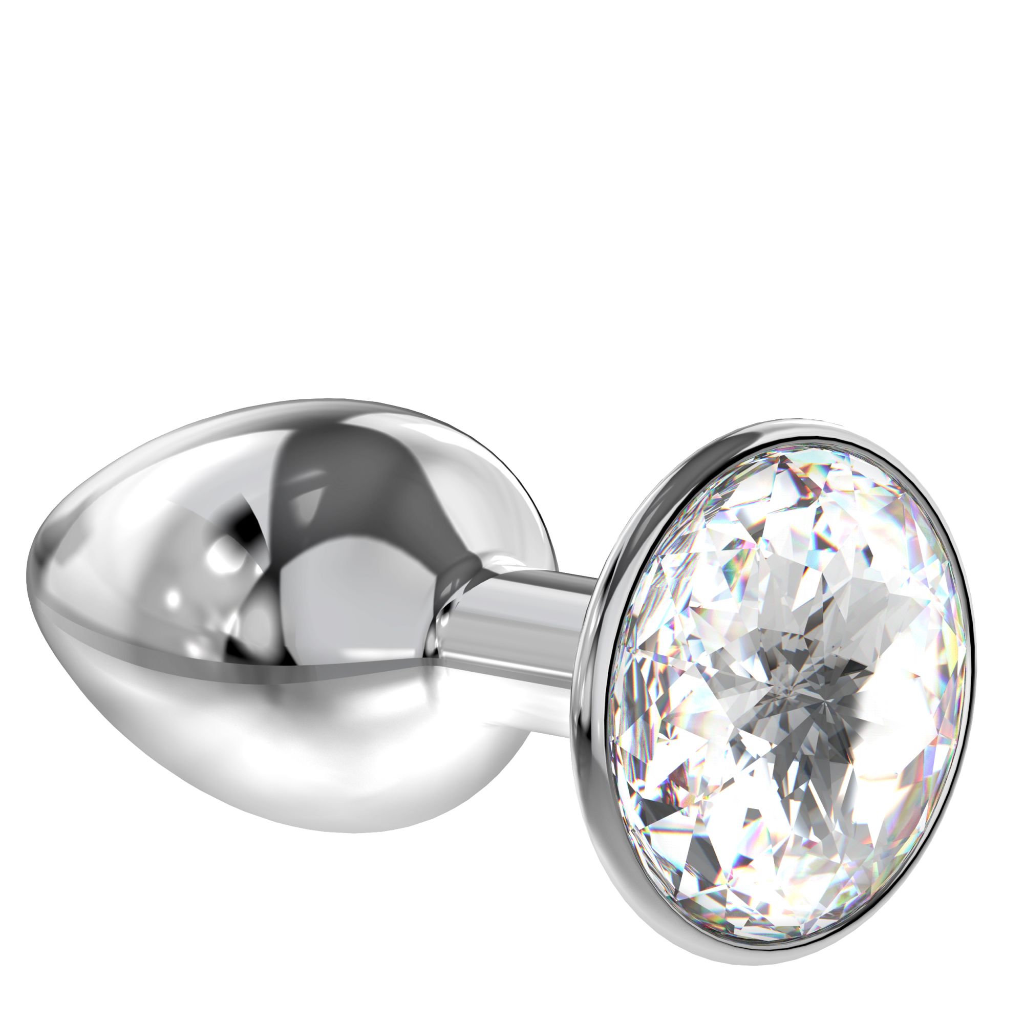 большая анальная пробка diamond clear sparkle xl 4028-02lola в России