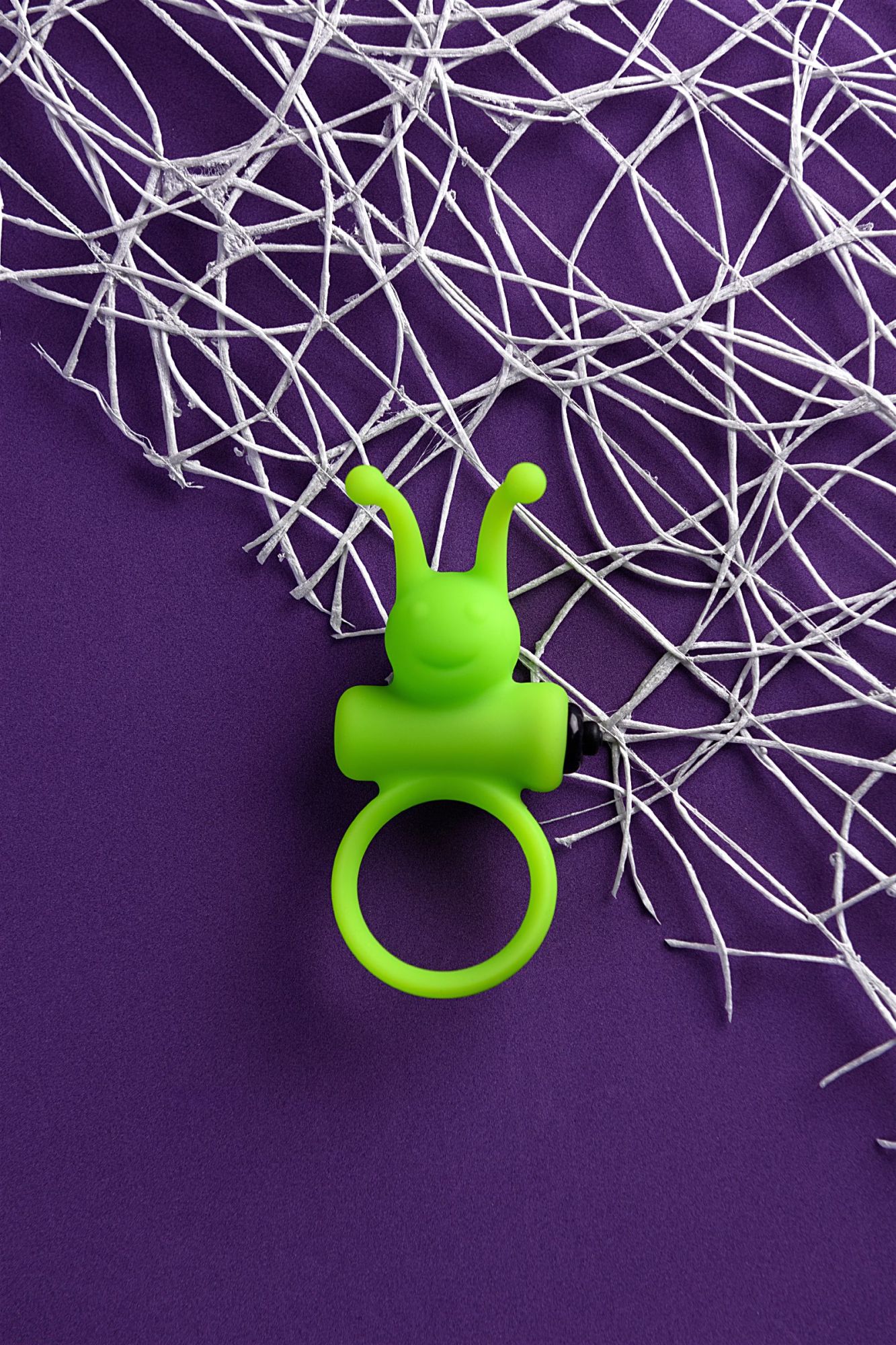 эрекционное кольцо на пенис a-toys by toyfa flik, силикон, зеленый, 9,1 см, ø 3,1 см в России