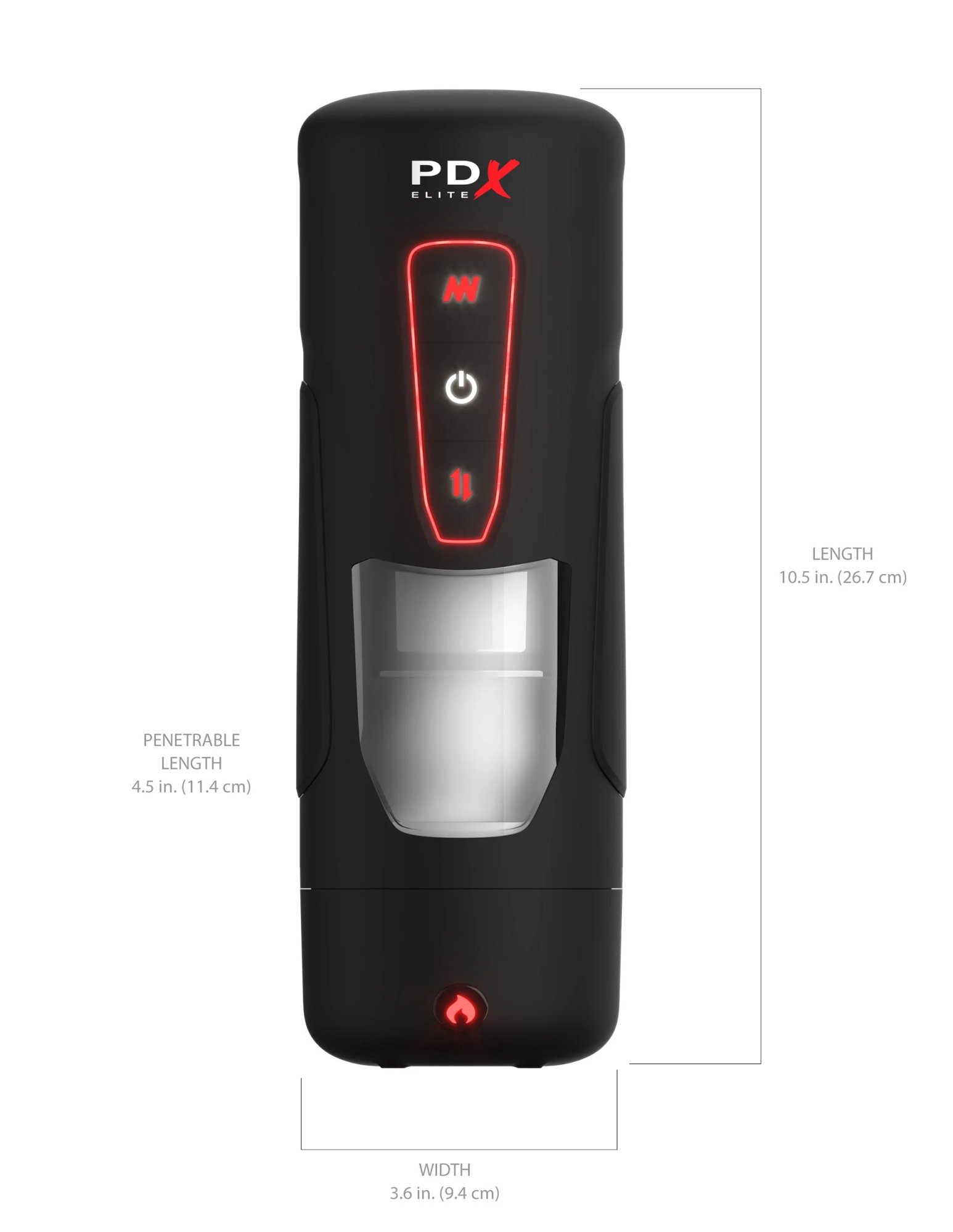 мастурбатор с вибрацией pdx elite milk me hotter - black pipedream rd55023pd в России