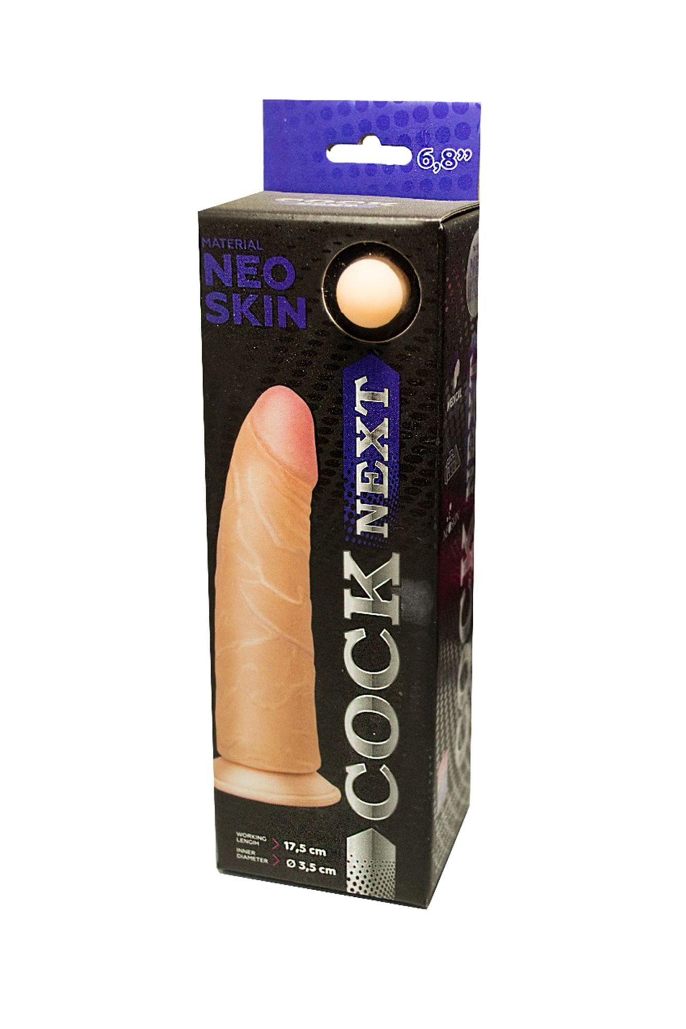 фаллоимитатор cock next lovetoy, tpr, телесный, 19 см в России