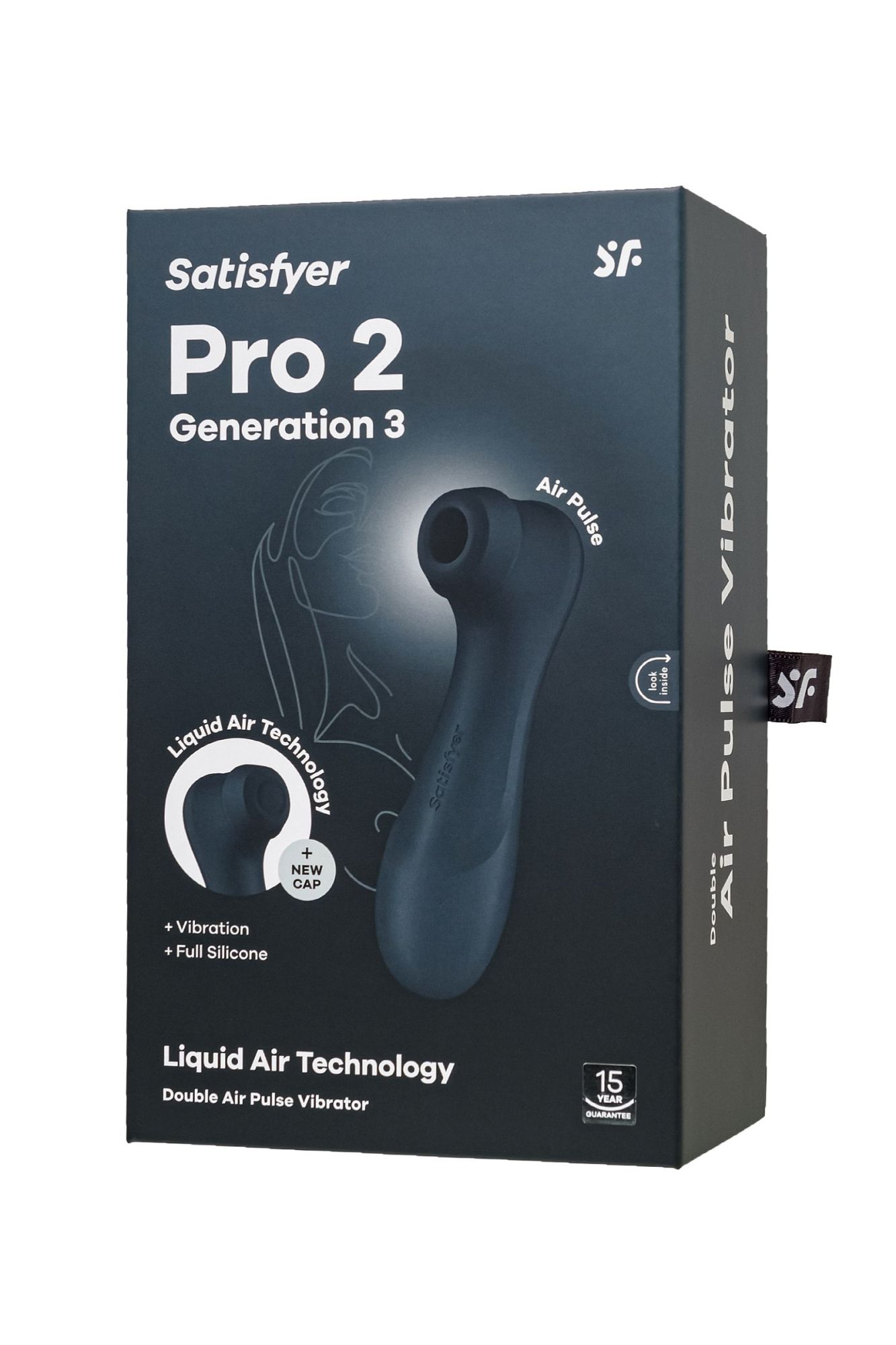 вакуумный стимулятор клитора satisfyer pro 2 generation 3, чёрный, 16,4 см в России