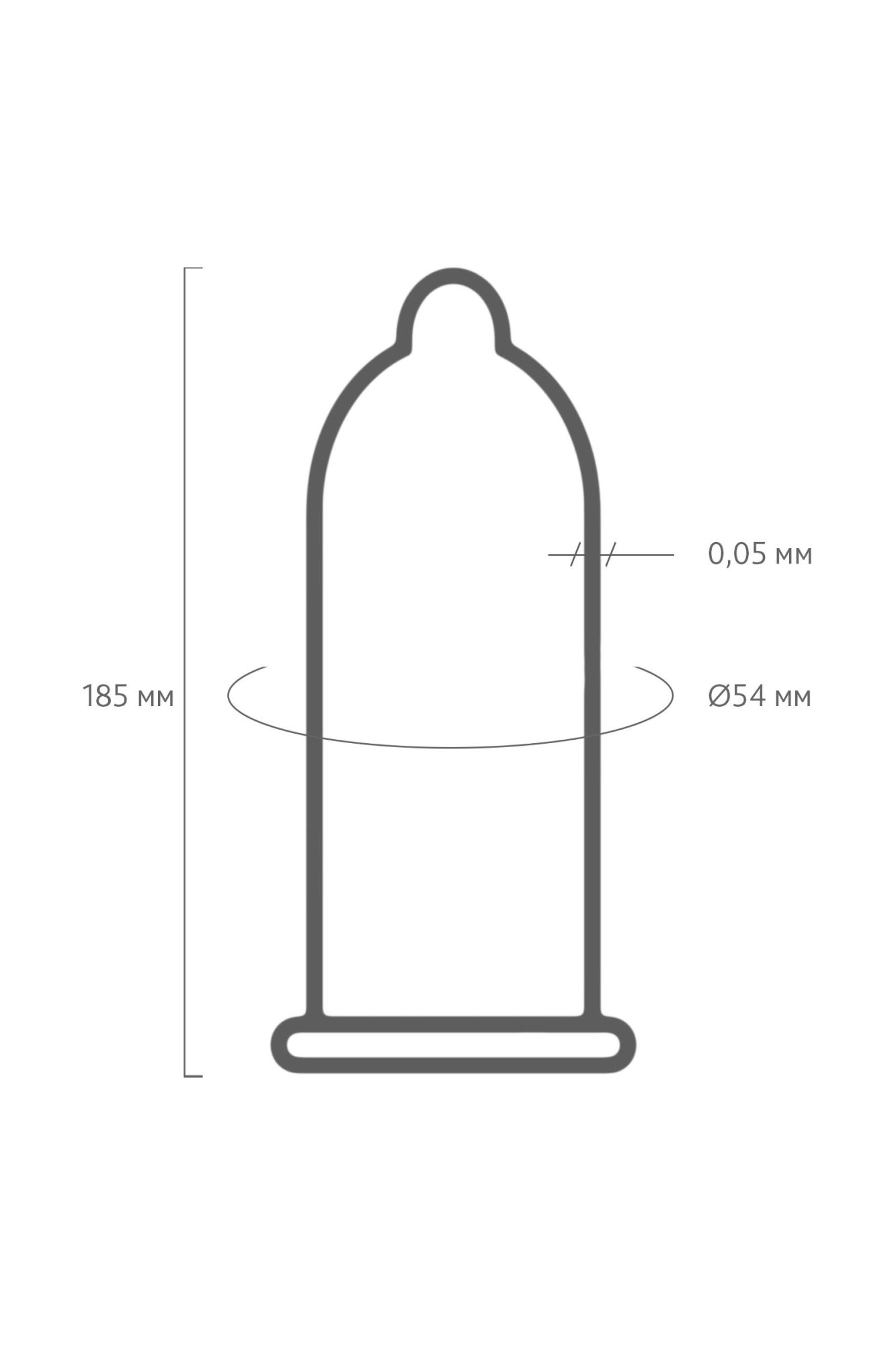 презервативы on, super thin, ультратонкие, 18,5 см, 5,4 см, 30 шт. в России