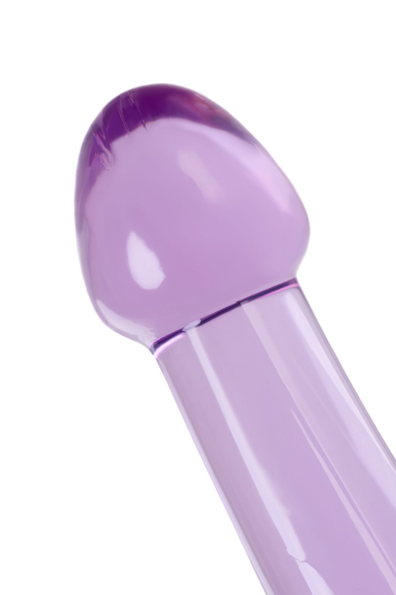 нереалистичный фаллоимитатор jelly dildo s toyfa basic, tpe, фиолетовый, 15,5 см в России