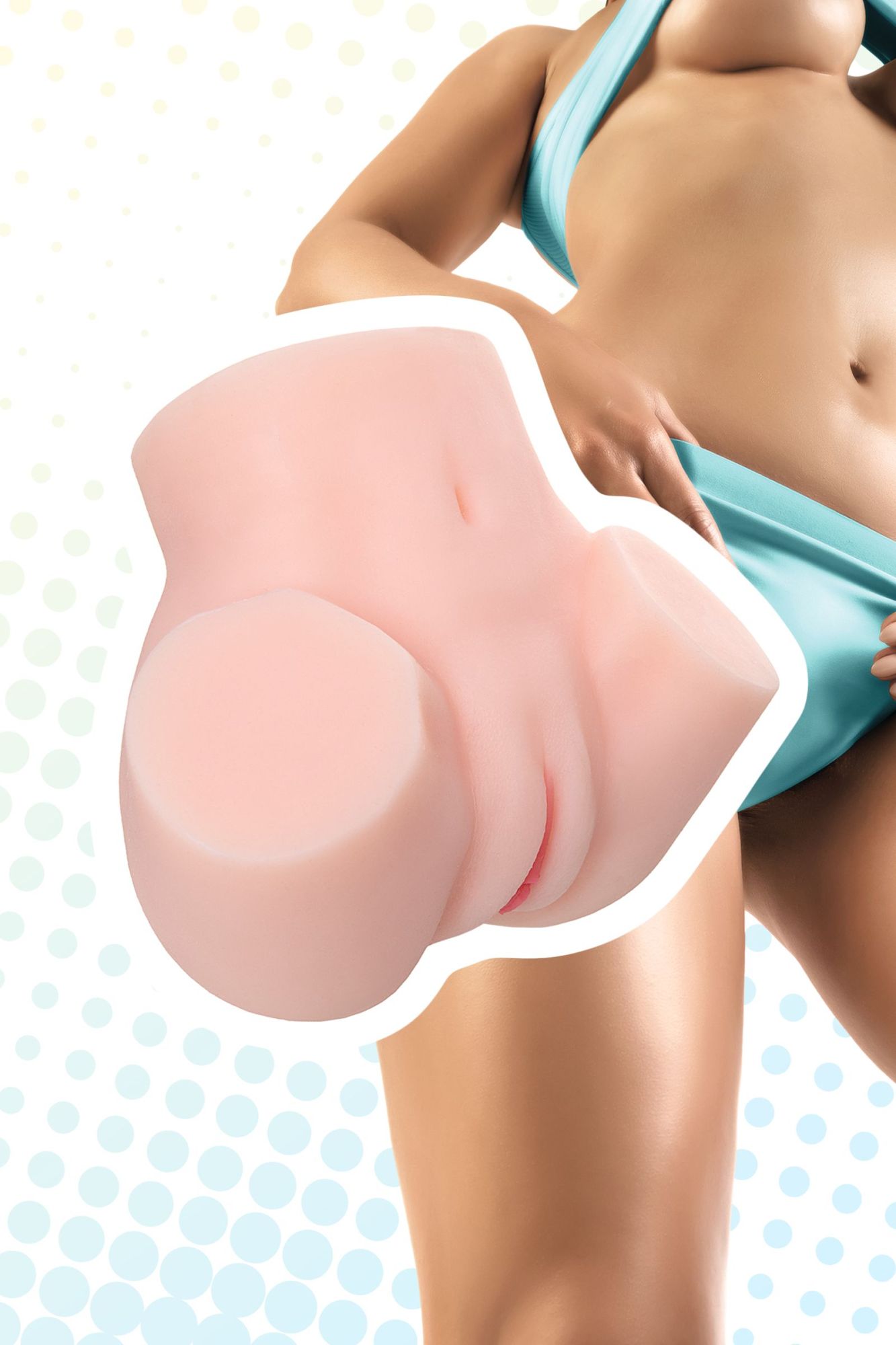 мастурбатор реалистичный toyfa juicy pussy adele, tpe, телесный в России