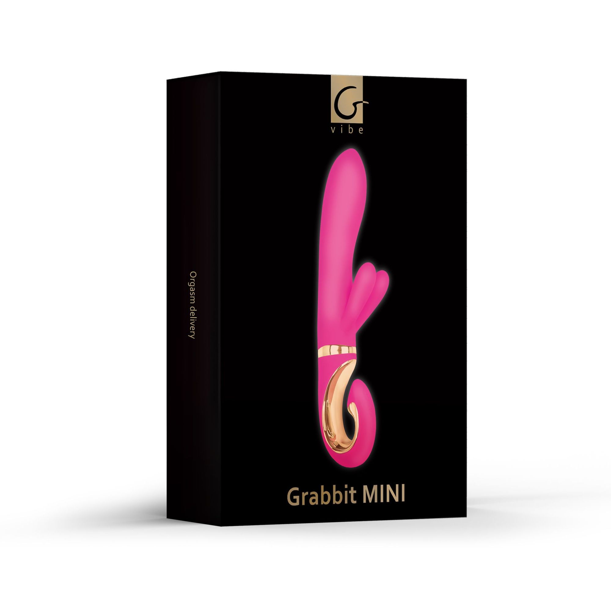 вибромассажер gvibe grabbit mini для клитора и точки g, с тремя моторами, розовый в России