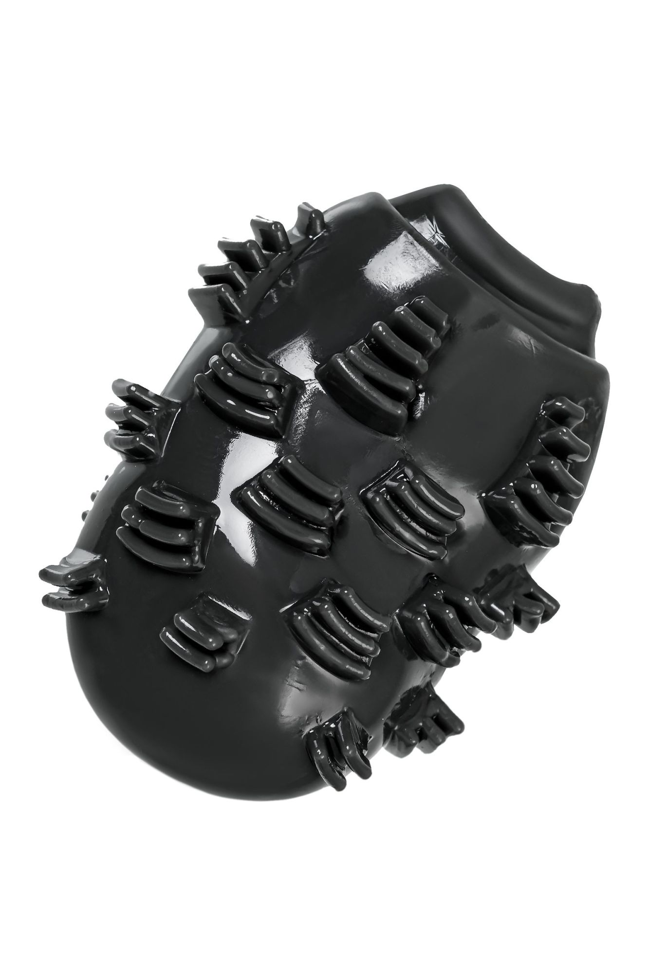 мастурбатор нереалистичный men's max capsule 05 step, tpe, черный, 8 см (в зиплоке) в России