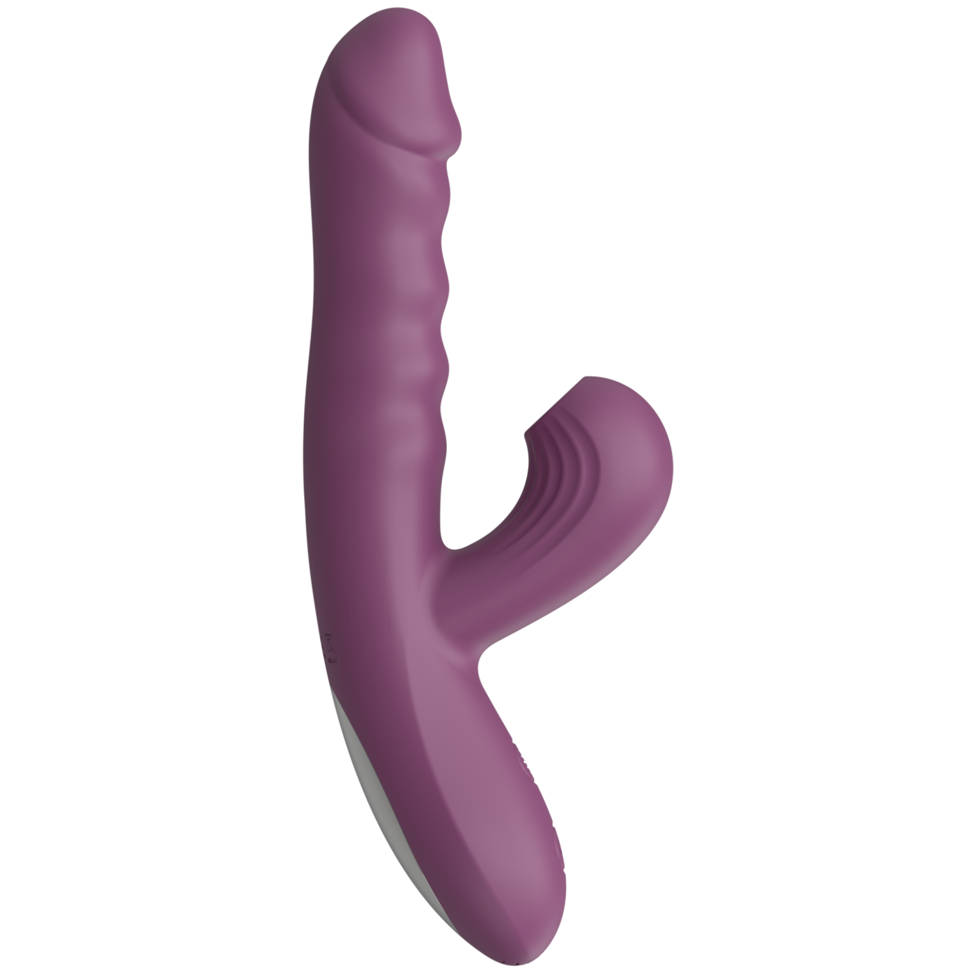 силиконовый вибратор с эффектом фрикций purple sw3028 в России