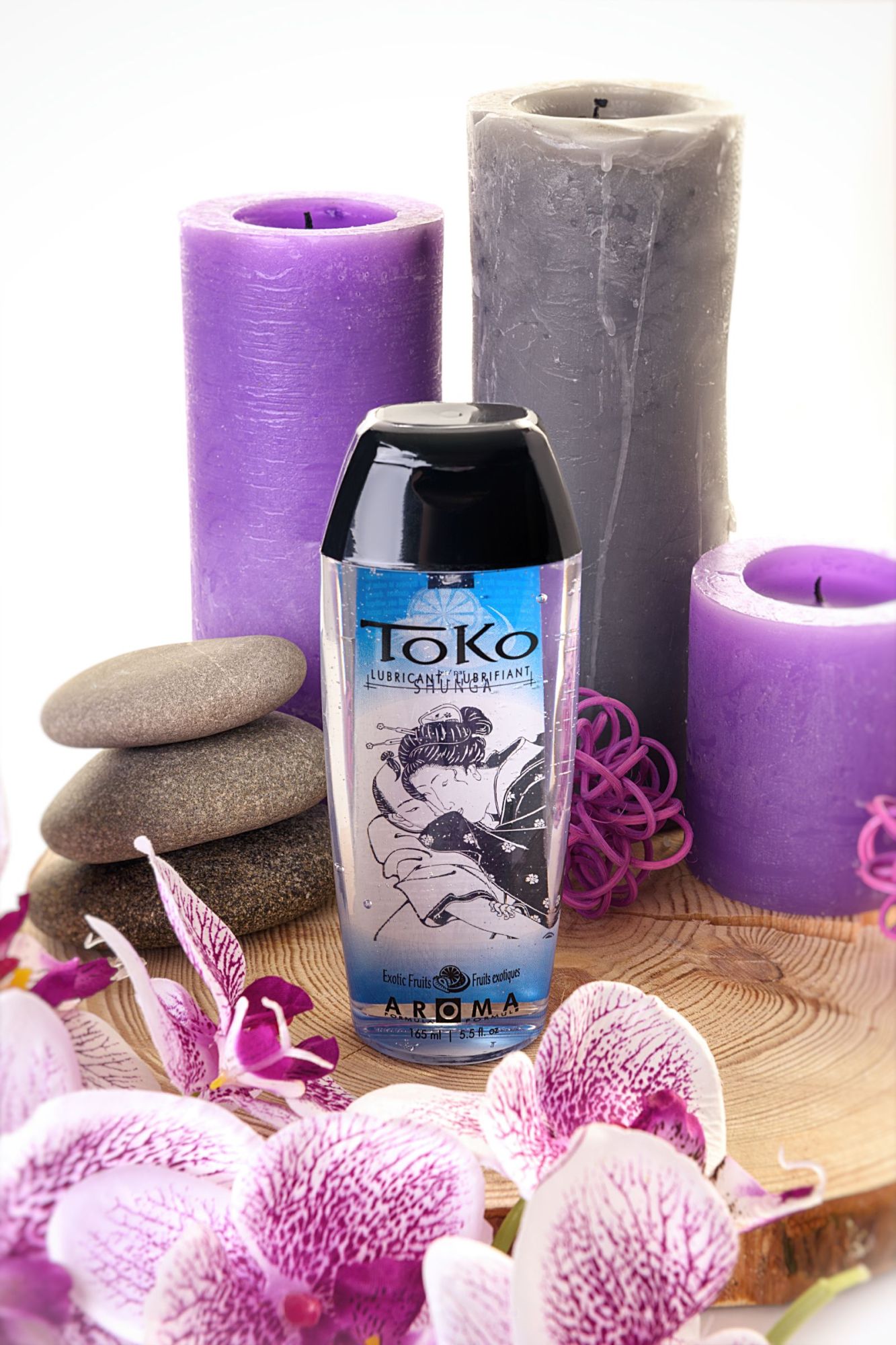 лубрикант shunga toko aroma на водной основе, экзотические фрукты, 165 мл в России
