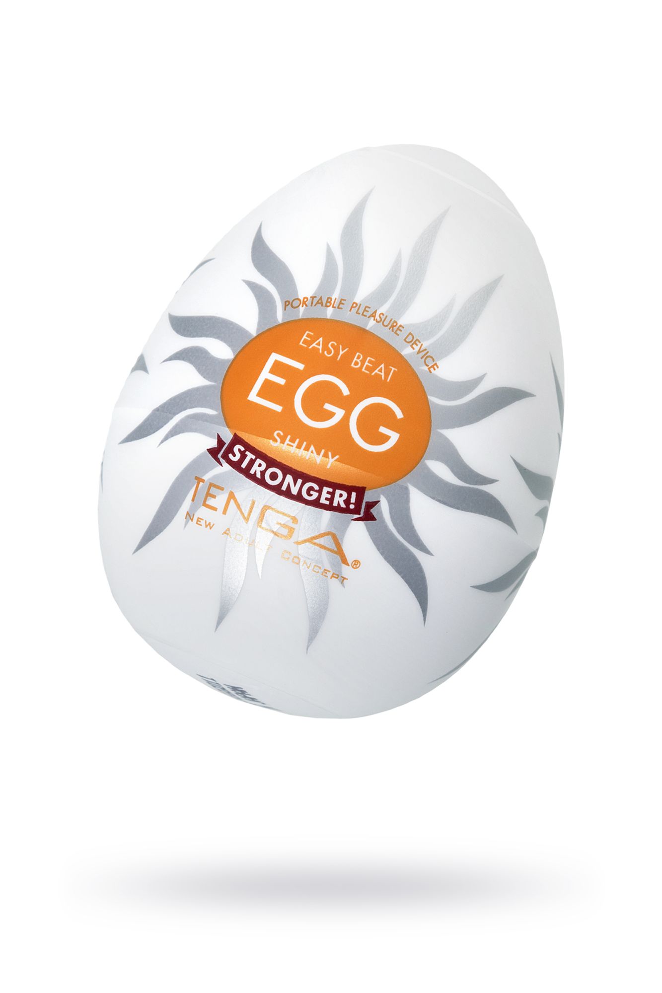 нереалистичный мастурбатор tenga №11 shiny, tpe, белый, 6,1 см в России