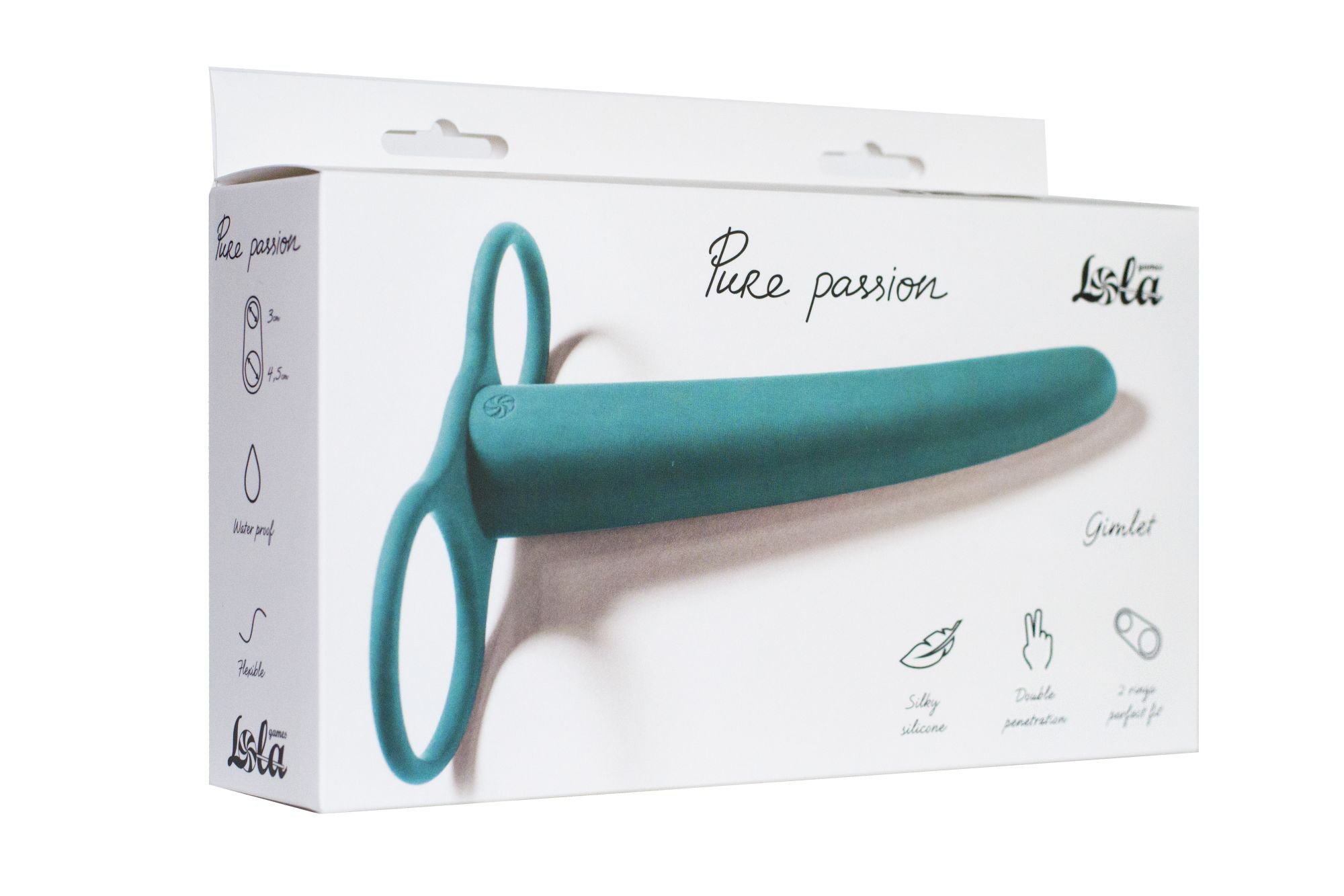 насадка для двойного проникновения pure passion gimlet green 1200-03lola в России