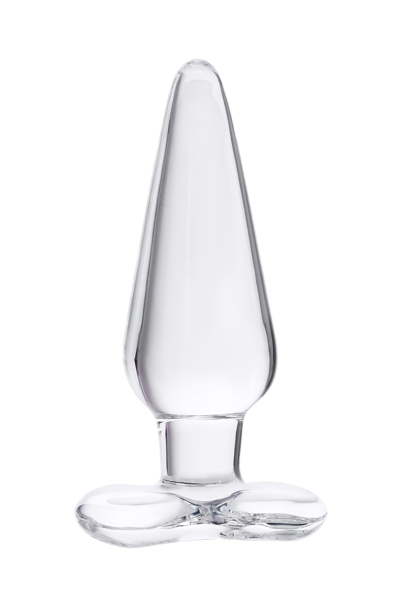 анальная втулка sexus glass, стекло, прозрачная, 11,5 см, ø 3,5 см в России